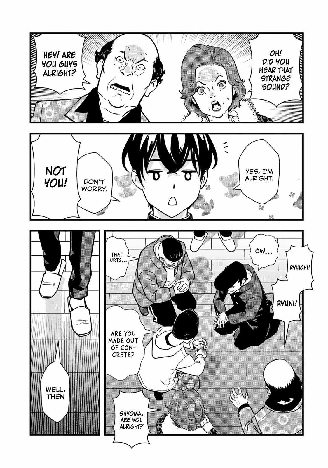 The hero returns from another world, becomes an influencer, and earns money in the real world, where dungeons have appeared! Chapter 1 - Page 46 in English