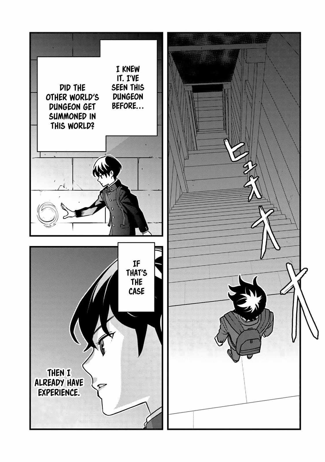The hero returns from another world, becomes an influencer, and earns money in the real world, where dungeons have appeared! Chapter 1 - Page 58 in English