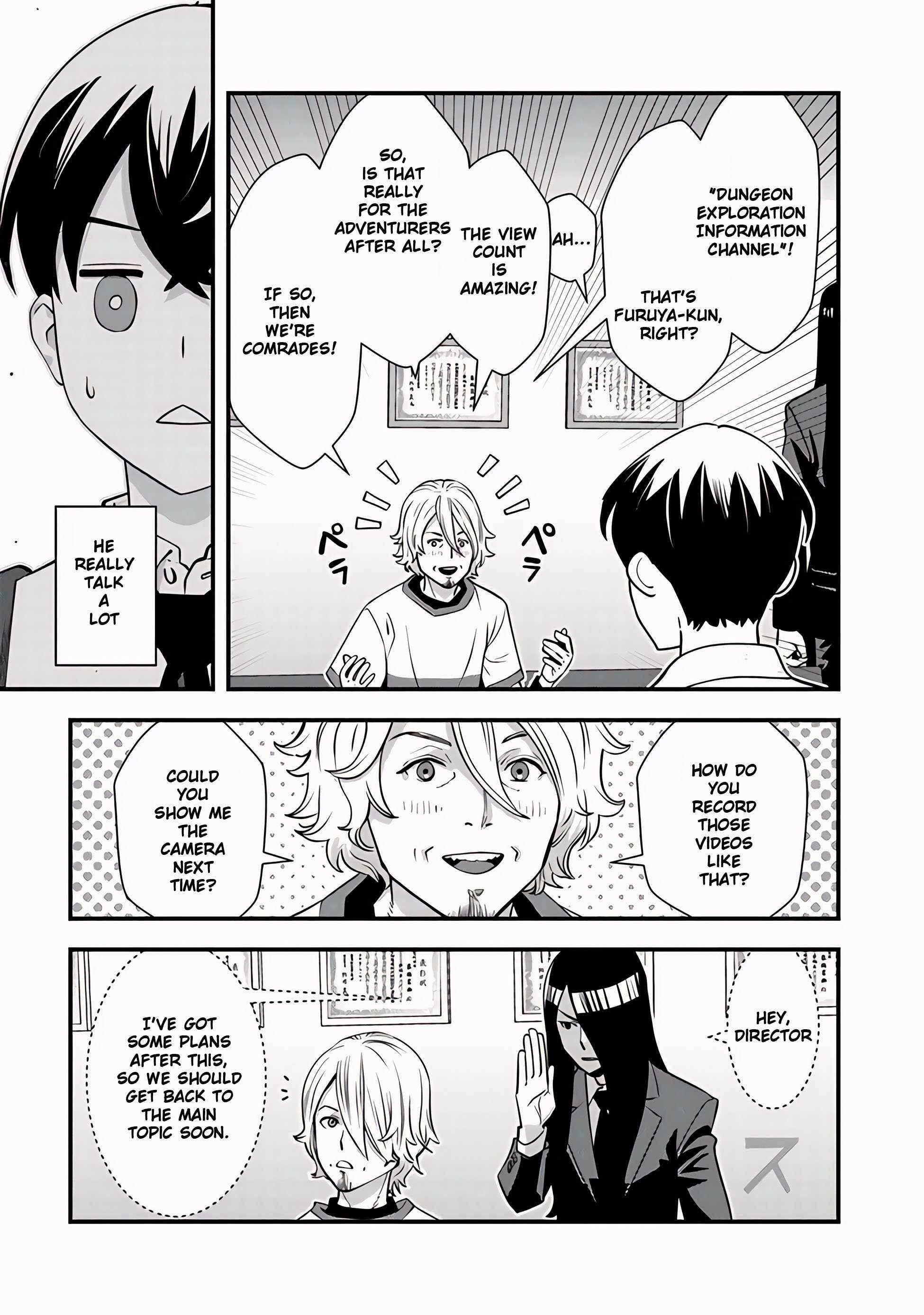 The hero returns from another world, becomes an influencer, and earns money in the real world, where dungeons have appeared! Chapter 10 - Page 29 in English