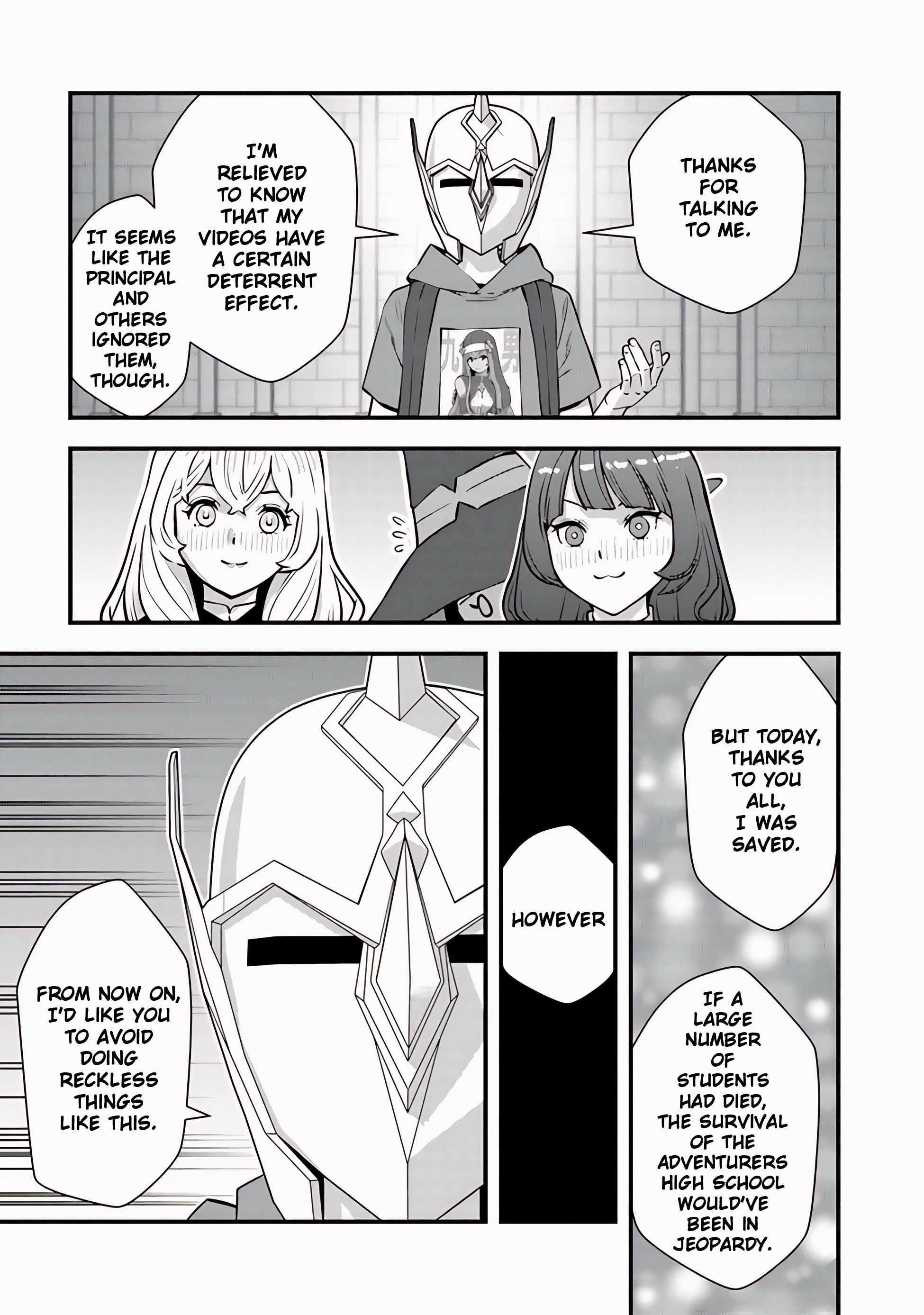 The hero returns from another world, becomes an influencer, and earns money in the real world, where dungeons have appeared! Chapter 13 - Page 23 in English