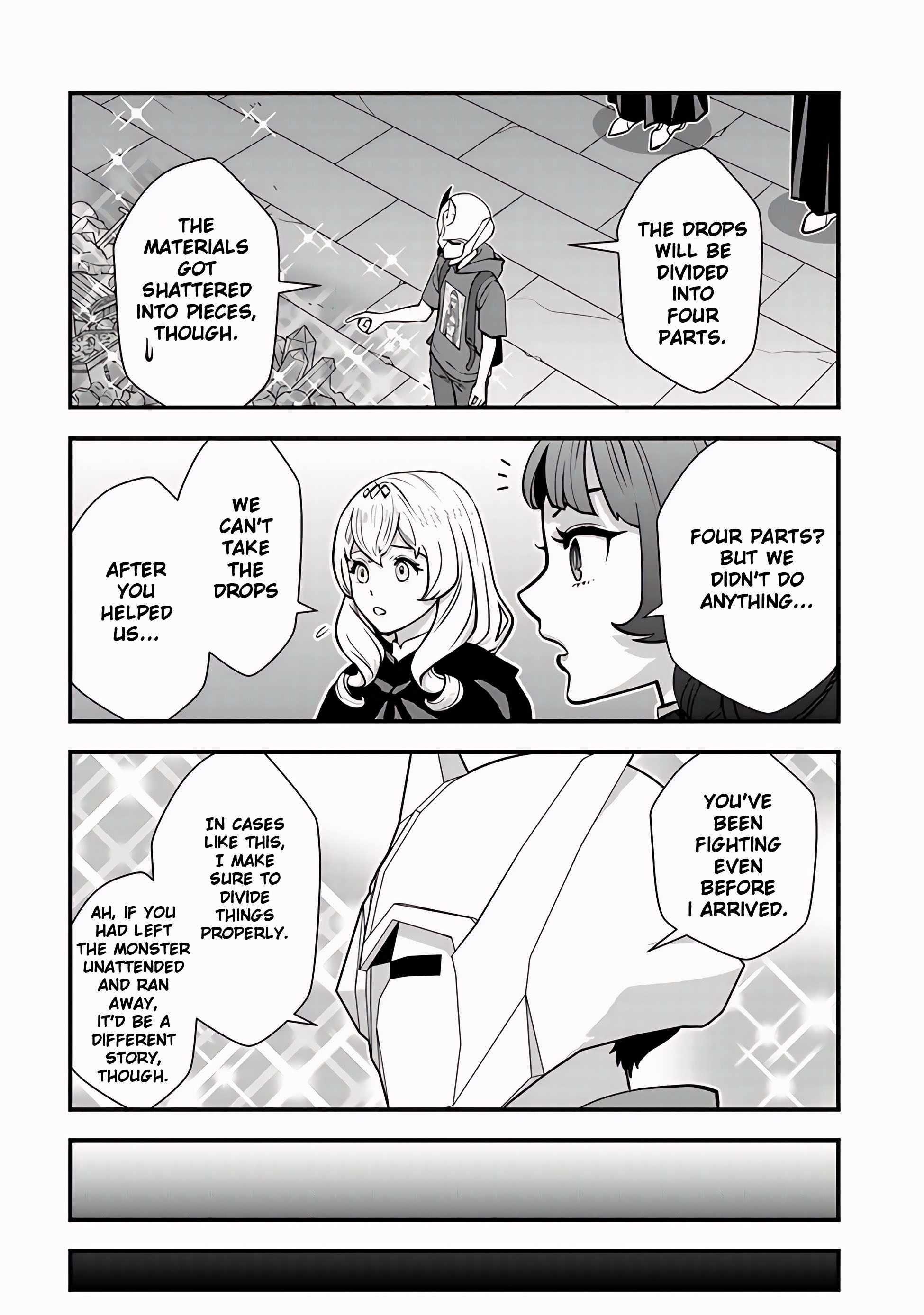 The hero returns from another world, becomes an influencer, and earns money in the real world, where dungeons have appeared! Chapter 13 - Page 7 in English