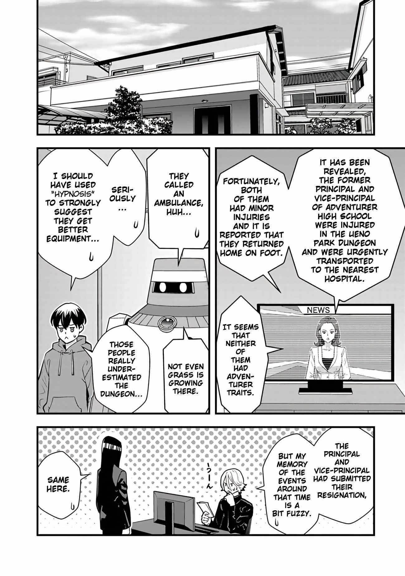 The hero returns from another world, becomes an influencer, and earns money in the real world, where dungeons have appeared! Chapter 14 - Page 37 in English