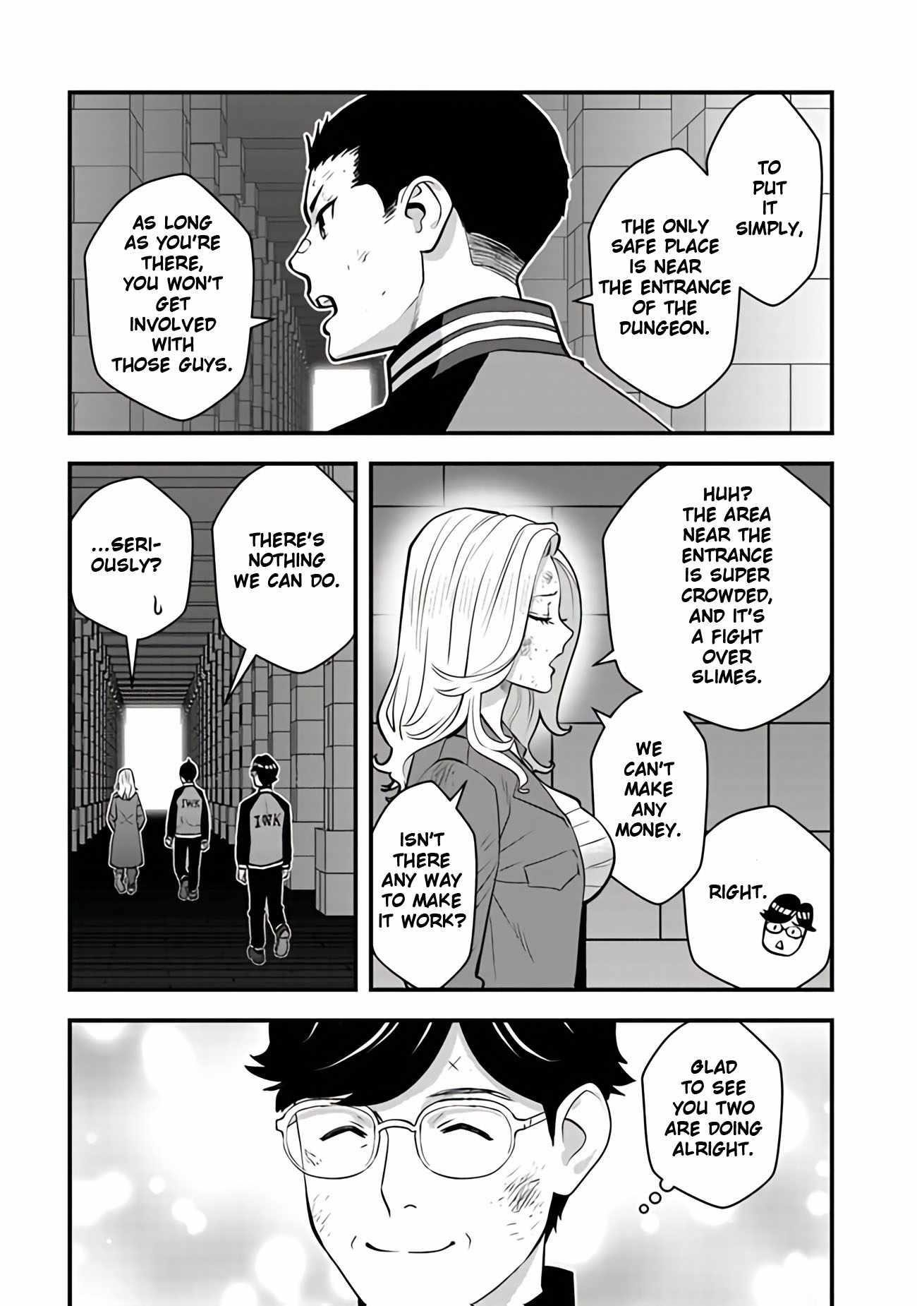 The hero returns from another world, becomes an influencer, and earns money in the real world, where dungeons have appeared! Chapter 15 - Page 17 in English