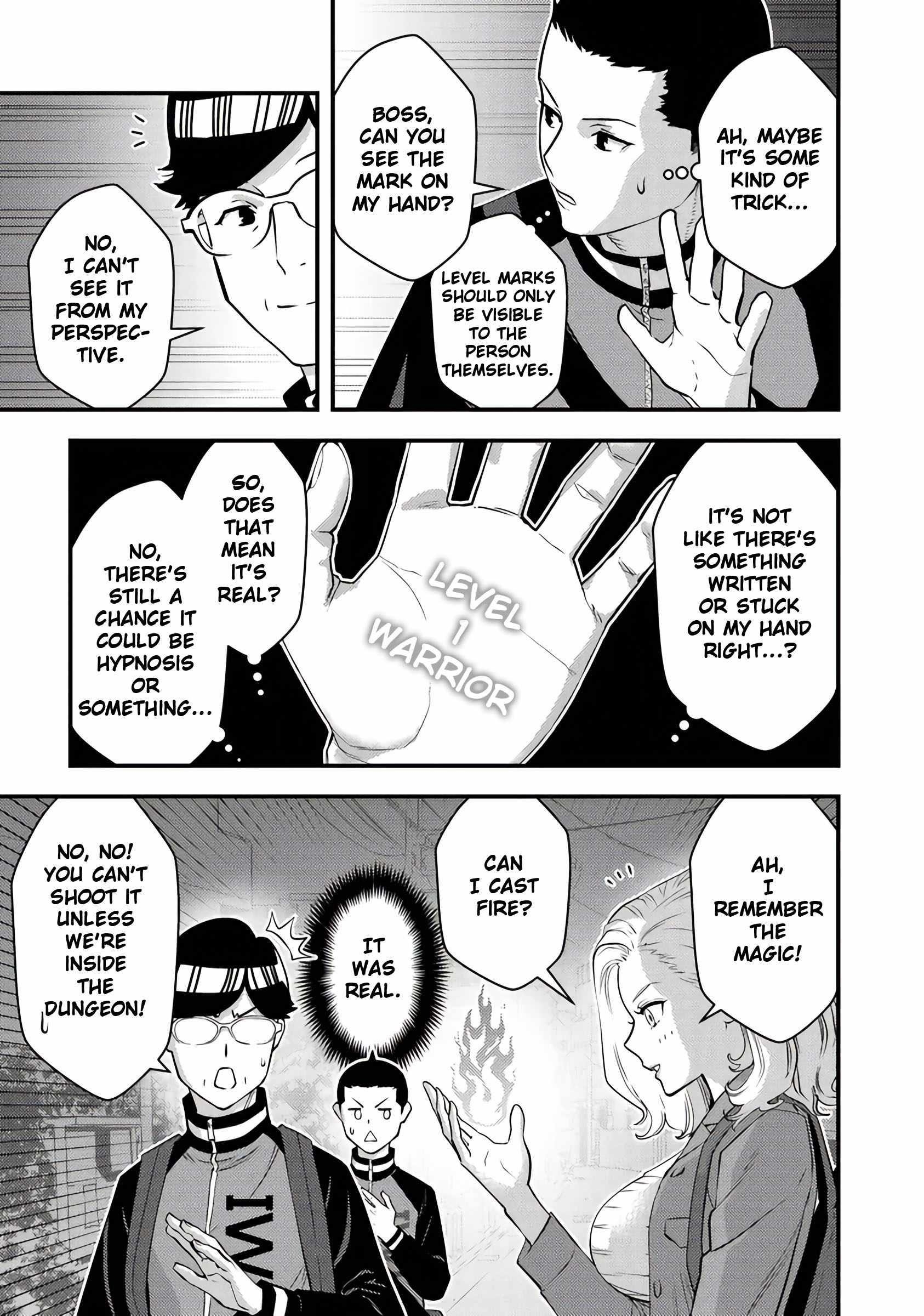 The hero returns from another world, becomes an influencer, and earns money in the real world, where dungeons have appeared! Chapter 17 - Page 23 in English