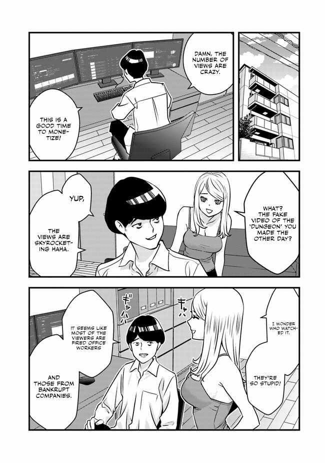 The hero returns from another world, becomes an influencer, and earns money in the real world, where dungeons have appeared! Chapter 2.2 - Page 13 in English