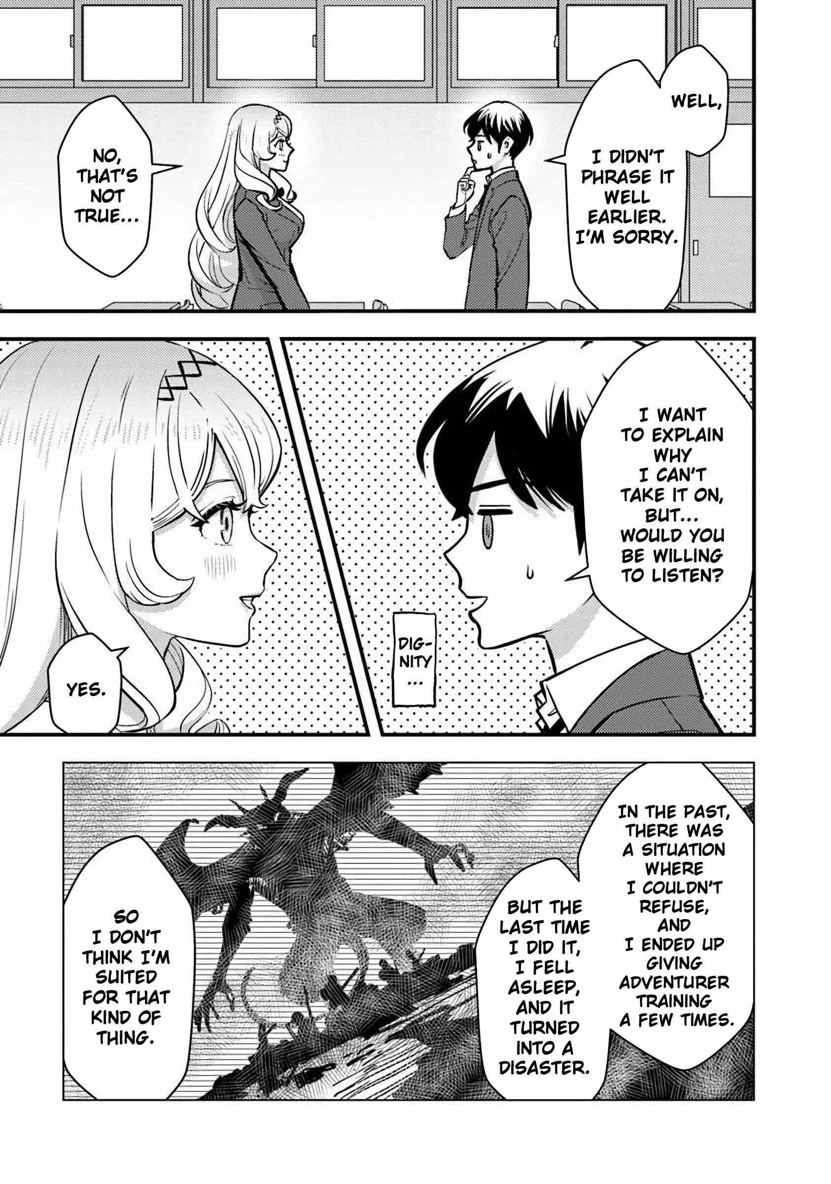 The hero returns from another world, becomes an influencer, and earns money in the real world, where dungeons have appeared! Chapter 22 - Page 23 in English