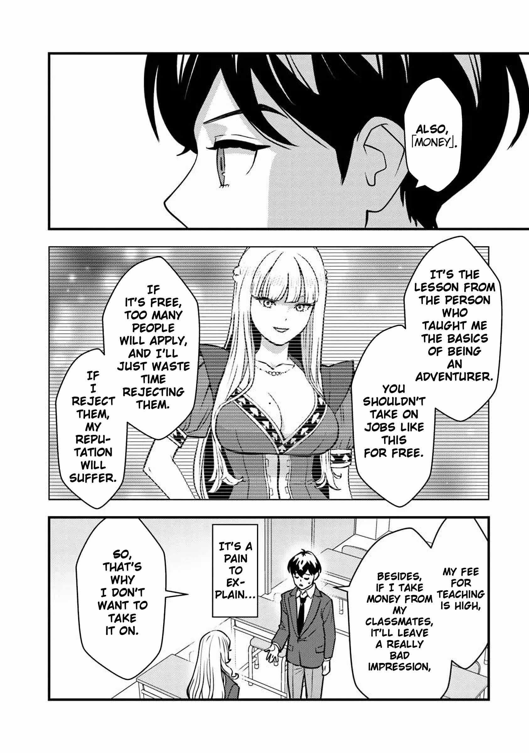 The hero returns from another world, becomes an influencer, and earns money in the real world, where dungeons have appeared! Chapter 22 - Page 24 in English