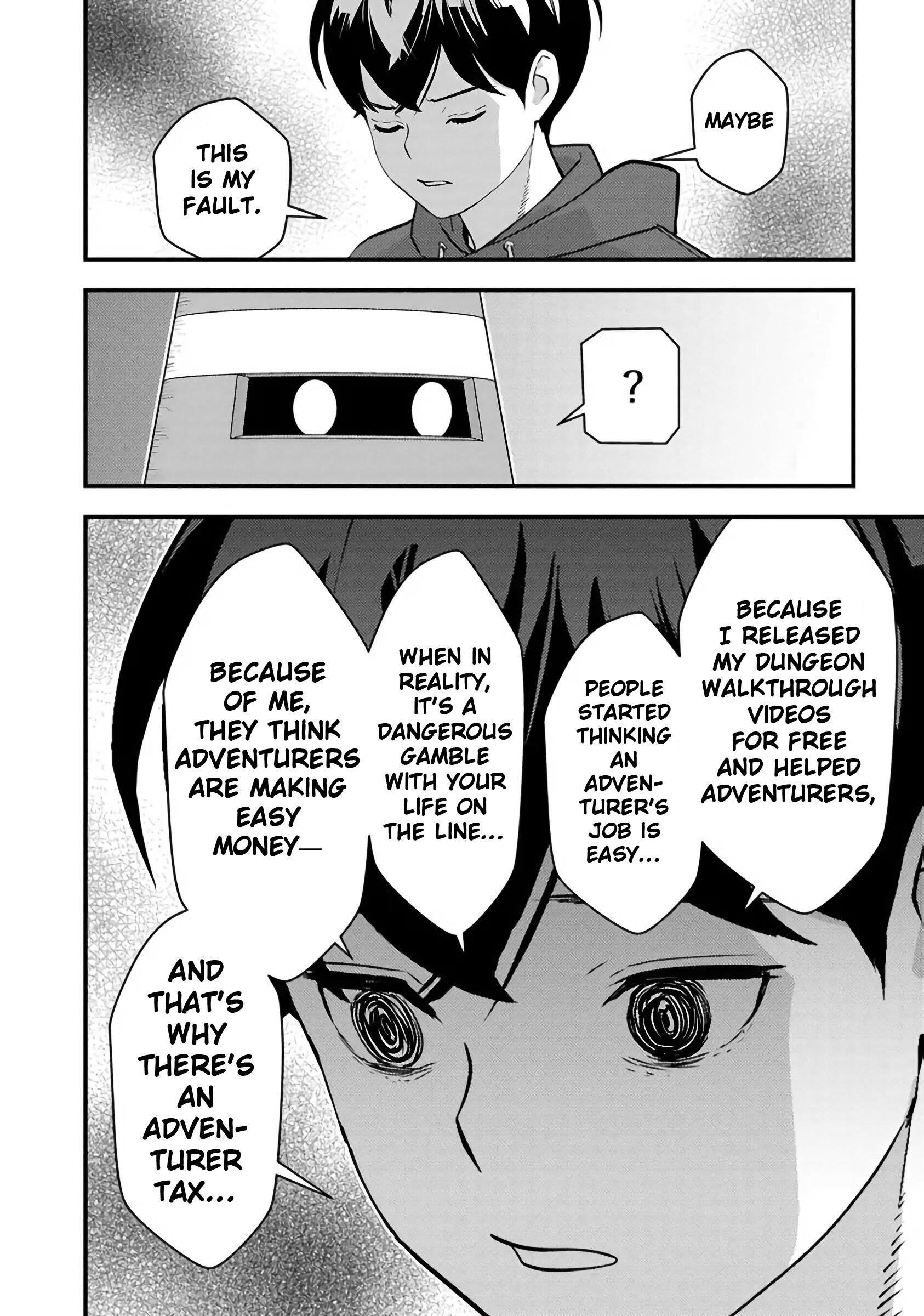 The hero returns from another world, becomes an influencer, and earns money in the real world, where dungeons have appeared! Chapter 27 - Page 20 in English