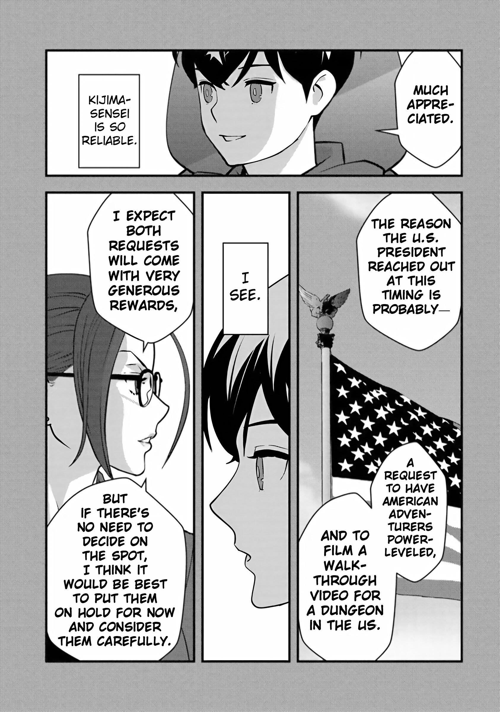 The hero returns from another world, becomes an influencer, and earns money in the real world, where dungeons have appeared! Chapter 27 - Page 6 in English