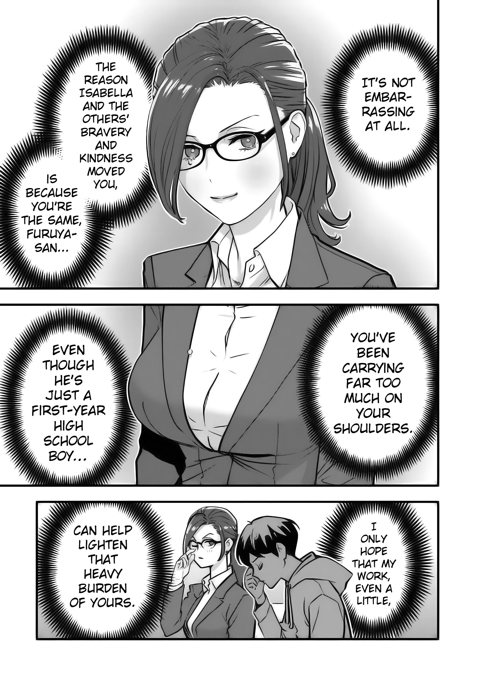 The hero returns from another world, becomes an influencer, and earns money in the real world, where dungeons have appeared! Chapter 28 - Page 13 in English