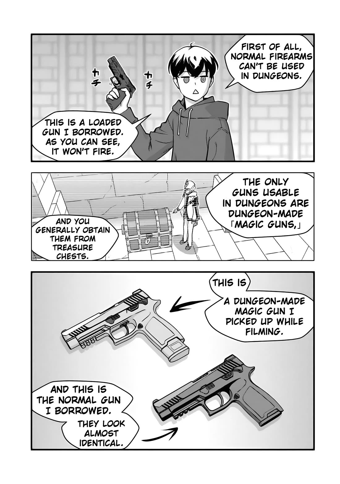 The hero returns from another world, becomes an influencer, and earns money in the real world, where dungeons have appeared! Chapter 30 - Page 6 in English