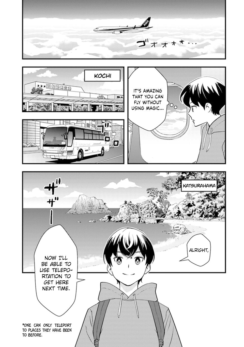 The hero returns from another world, becomes an influencer, and earns money in the real world, where dungeons have appeared! Chapter 5 - Page 12 in English