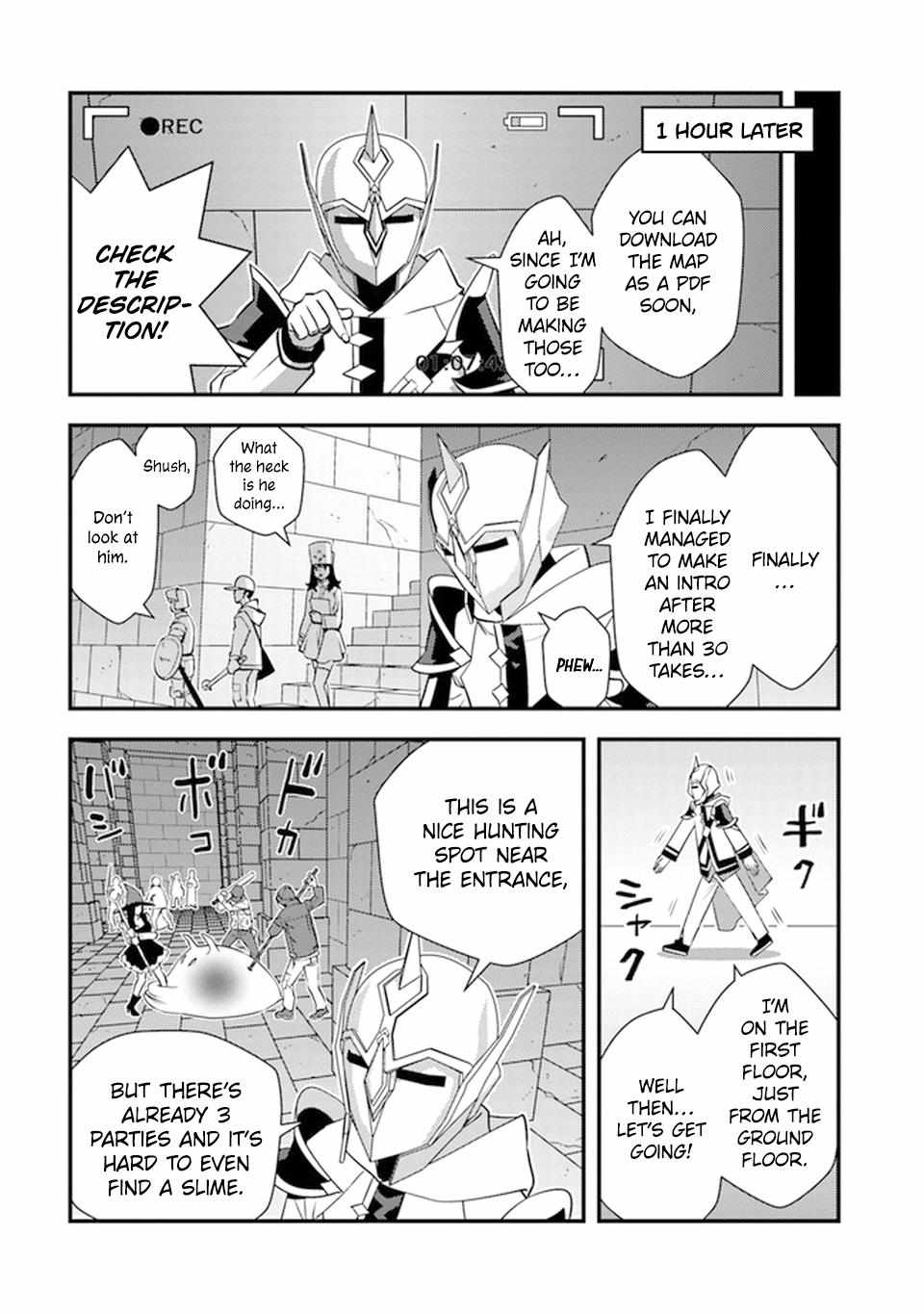 The hero returns from another world, becomes an influencer, and earns money in the real world, where dungeons have appeared! Chapter 5 - Page 22 in English