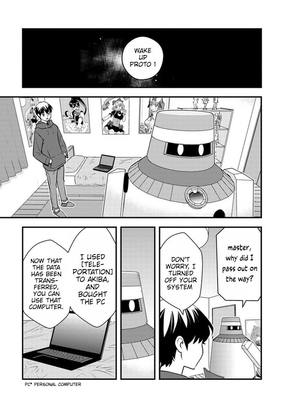 The hero returns from another world, becomes an influencer, and earns money in the real world, where dungeons have appeared! Chapter 6.1 - Page 9 in English