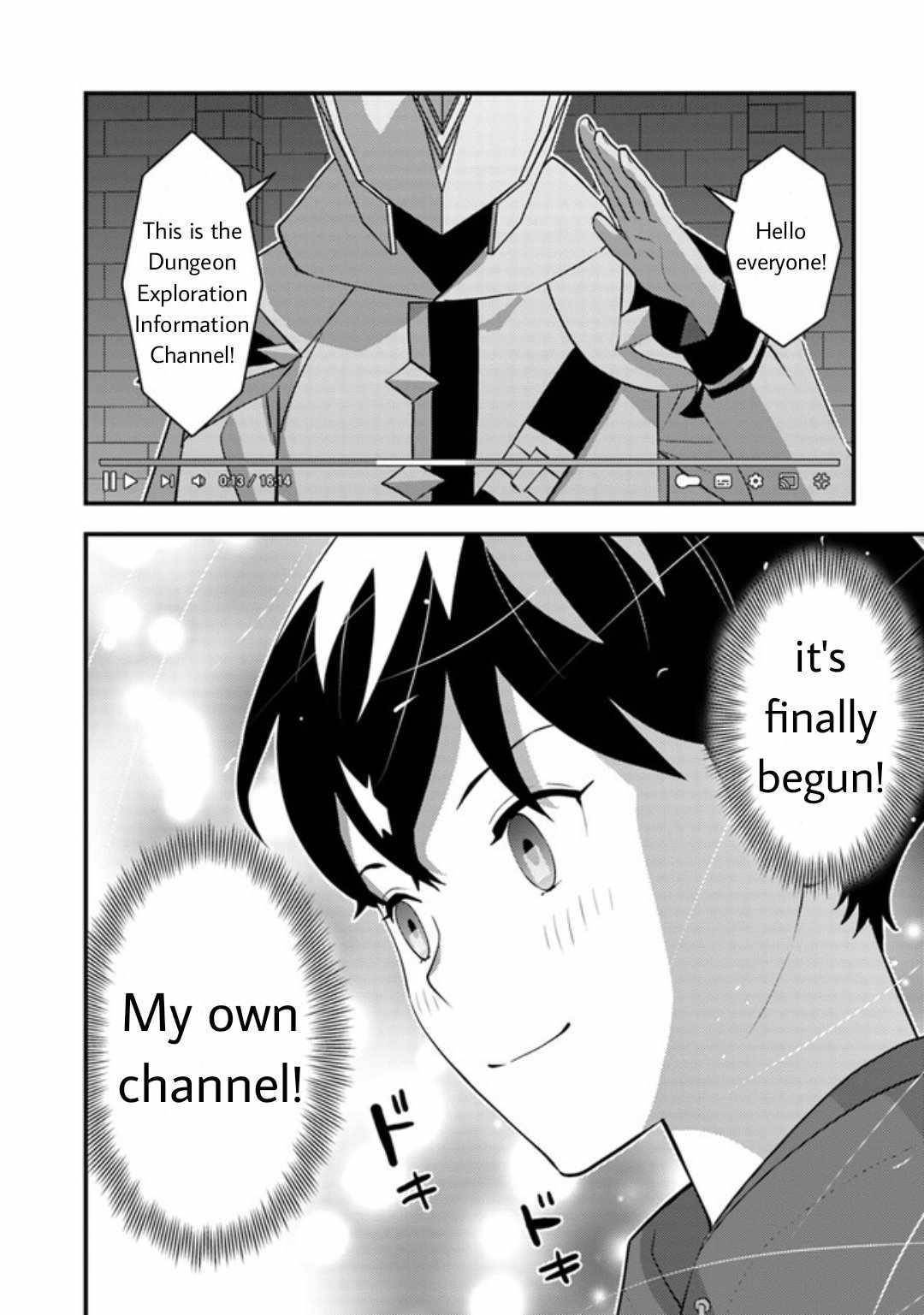 The hero returns from another world, becomes an influencer, and earns money in the real world, where dungeons have appeared! Chapter 7.1 - Page 10 in English
