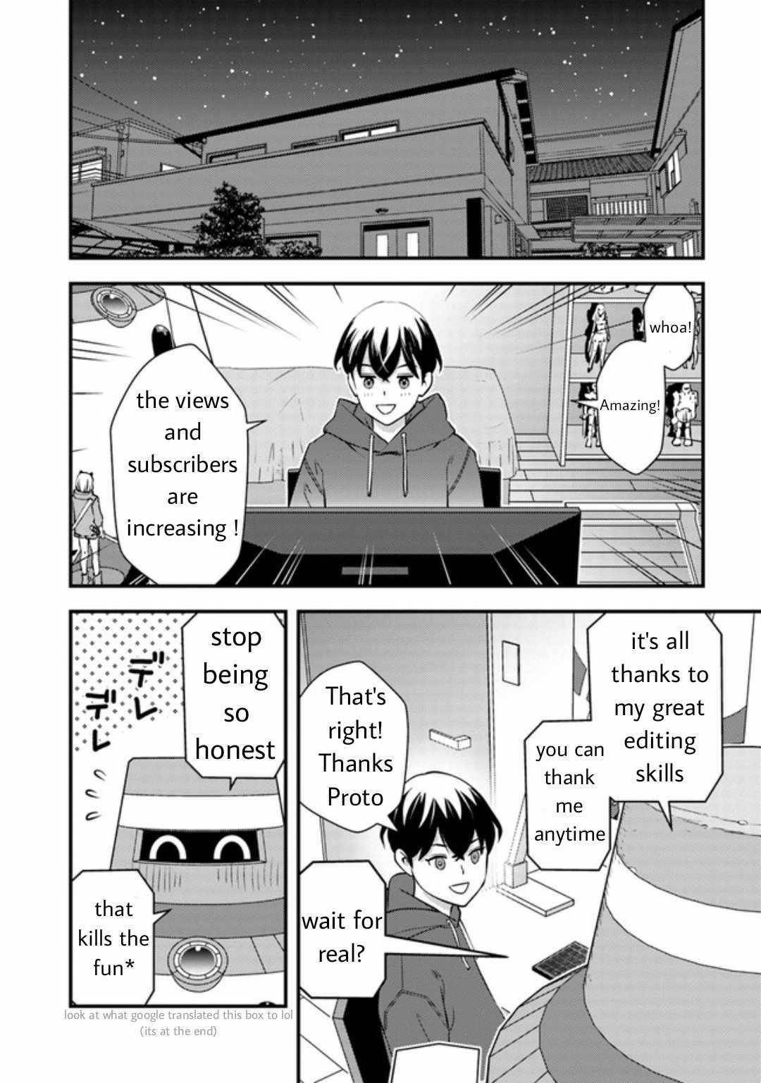 The hero returns from another world, becomes an influencer, and earns money in the real world, where dungeons have appeared! Chapter 7.1 - Page 14 in English