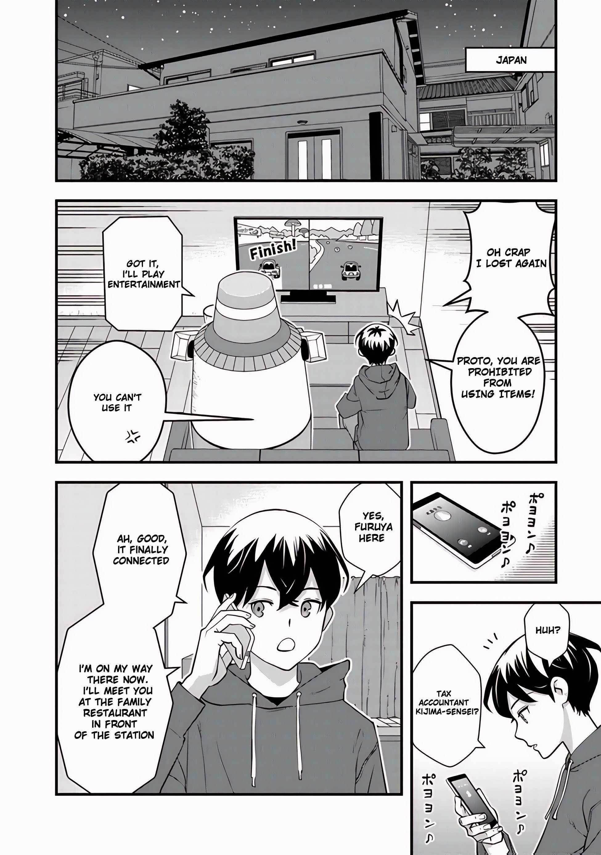 The hero returns from another world, becomes an influencer, and earns money in the real world, where dungeons have appeared! Chapter 7.2 - Page 4 in English