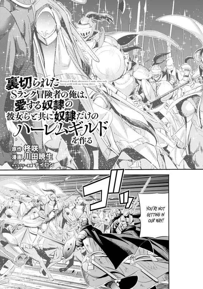 A Betrayed S-rank Adventurer, I Make a Slave-only Harem Guild With My Beloved Slaves Chapter 45 - Page 3 in English