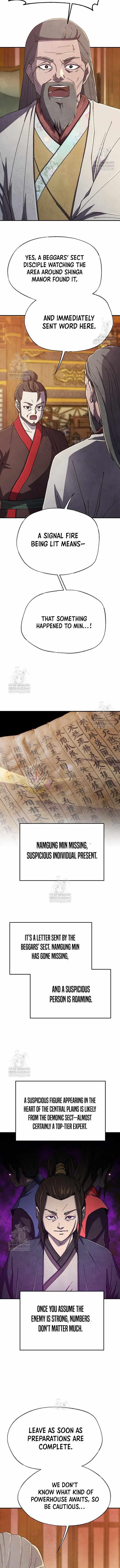 The Genius Grandson of Namgung Clan Chapter 91 - Page 9 in English