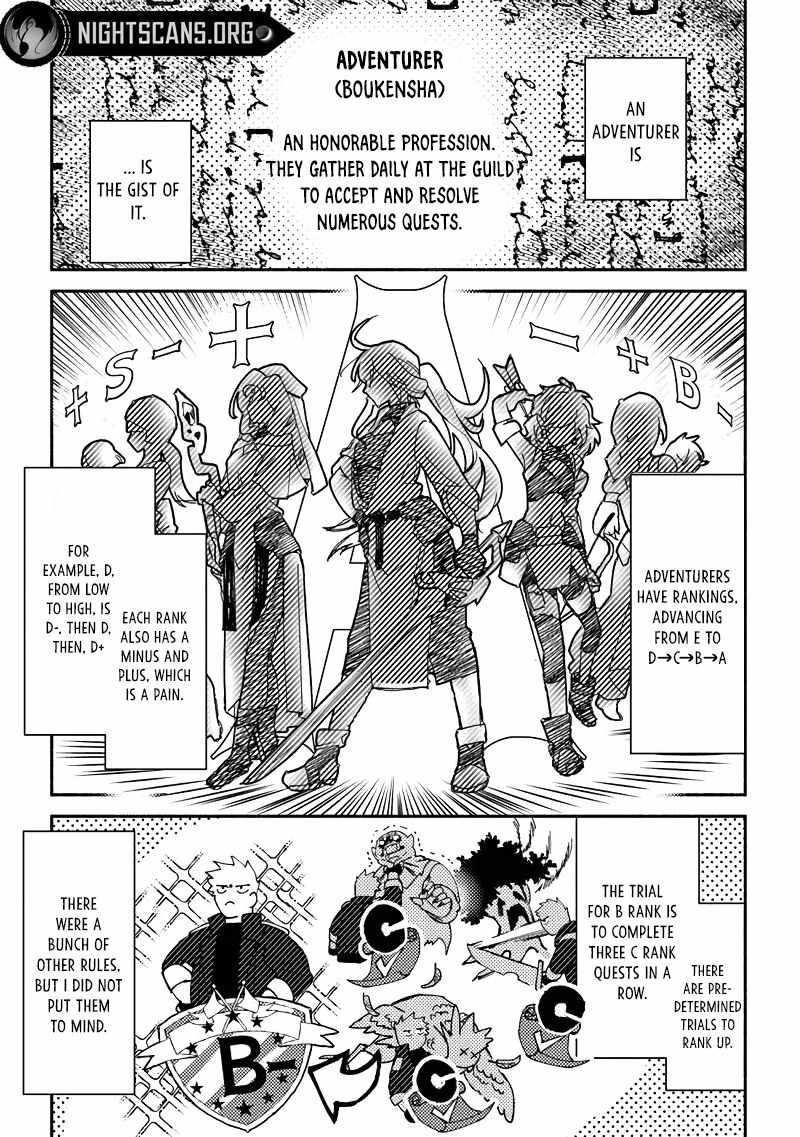 B-Rank Adventurer With an Evil Look Becomes a Daddy to the Protagonist and His Childhood Friends Chapter 1 - Page 7 in English