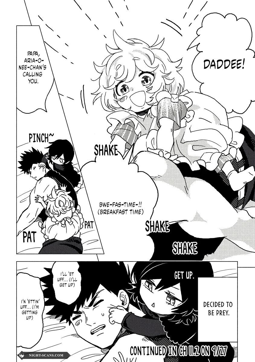 B-Rank Adventurer With an Evil Look Becomes a Daddy to the Protagonist and His Childhood Friends Chapter 11.1 - Page 10 in English
