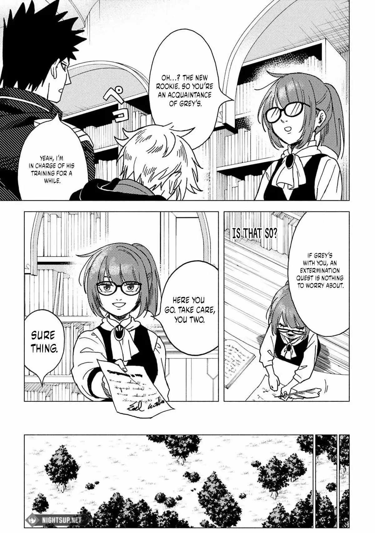 B-Rank Adventurer With an Evil Look Becomes a Daddy to the Protagonist and His Childhood Friends Chapter 13.1 - Page 13 in English