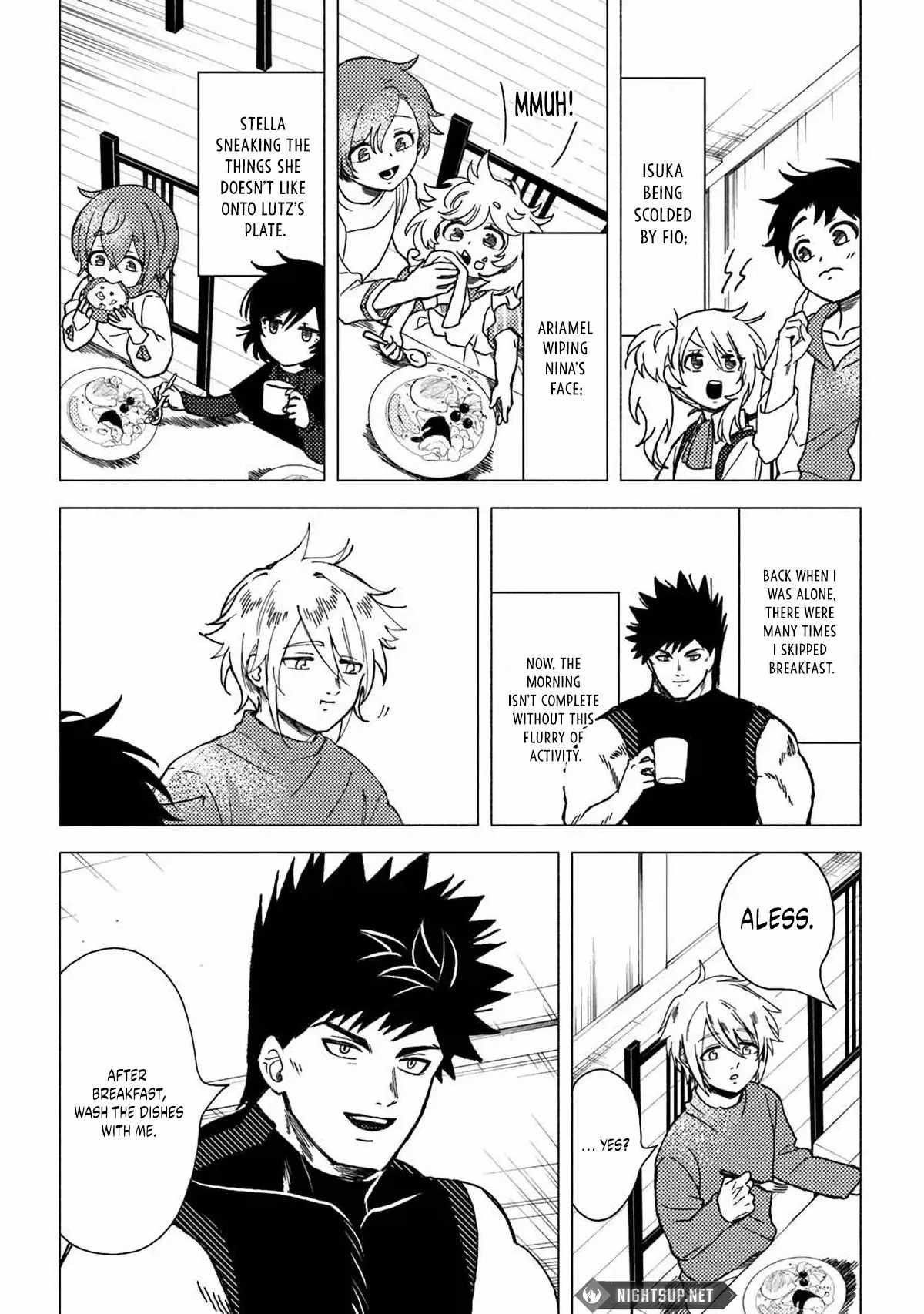 B-Rank Adventurer With an Evil Look Becomes a Daddy to the Protagonist and His Childhood Friends Chapter 13.1 - Page 5 in English