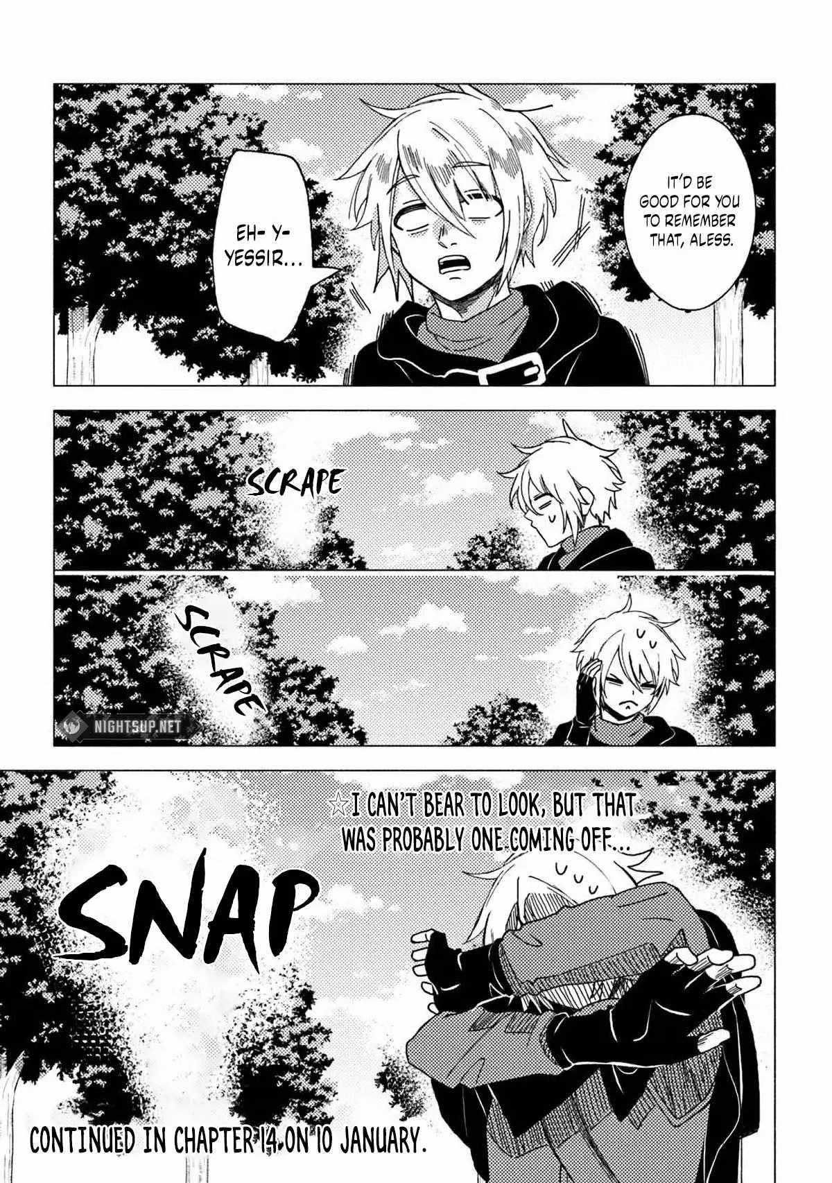 B-Rank Adventurer With an Evil Look Becomes a Daddy to the Protagonist and His Childhood Friends Chapter 13.2 - Page 16 in English