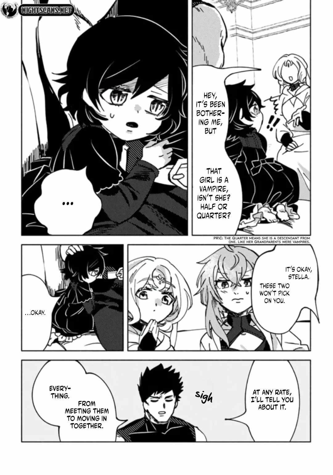B-Rank Adventurer With an Evil Look Becomes a Daddy to the Protagonist and His Childhood Friends Chapter 5.1 - Page 6 in English