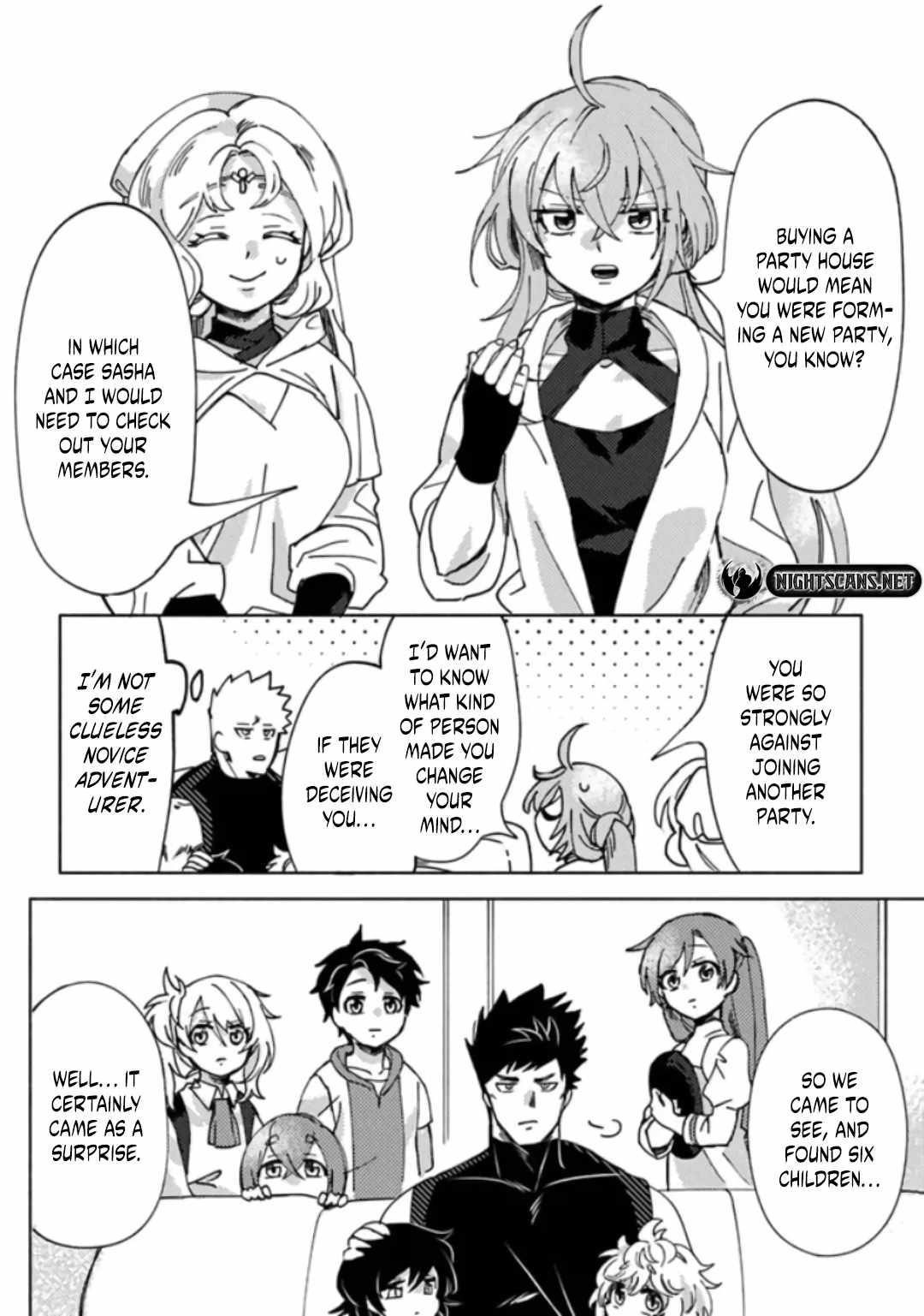 B-Rank Adventurer With an Evil Look Becomes a Daddy to the Protagonist and His Childhood Friends Chapter 5.1 - Page 8 in English