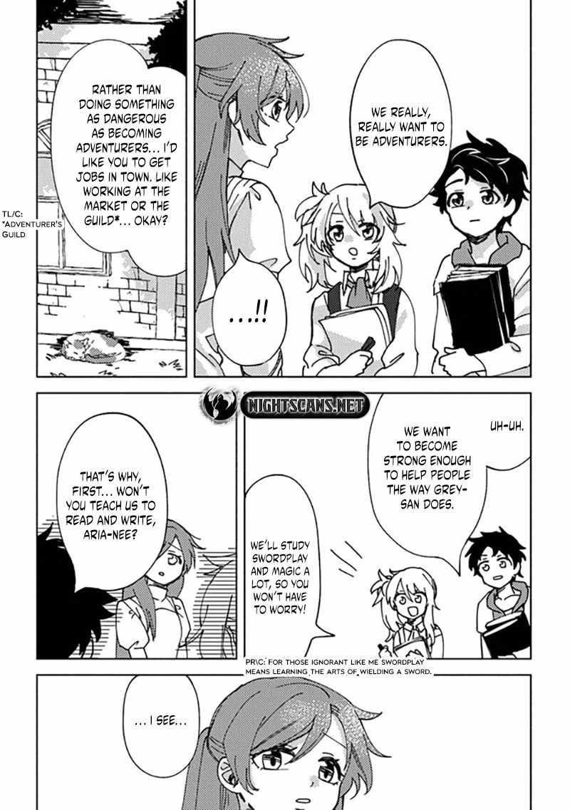 B-Rank Adventurer With an Evil Look Becomes a Daddy to the Protagonist and His Childhood Friends Chapter 5.5 - Page 7 in English