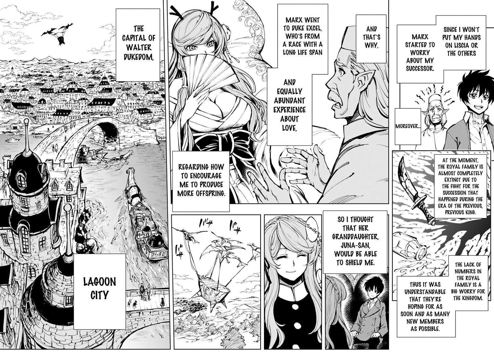 Genjitsushugisha no Oukokukaizouki Chapter 54.1 - Page 12 in English