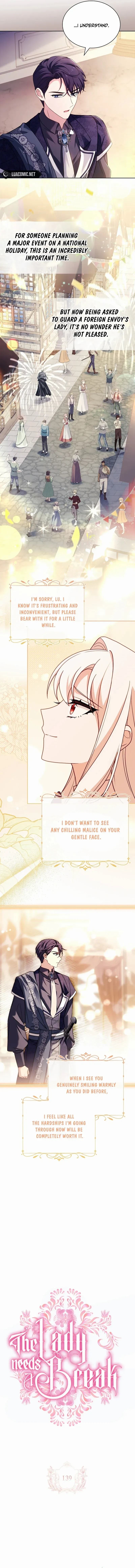 The Lady Wants to Rest Chapter 139 - Page 8 in English