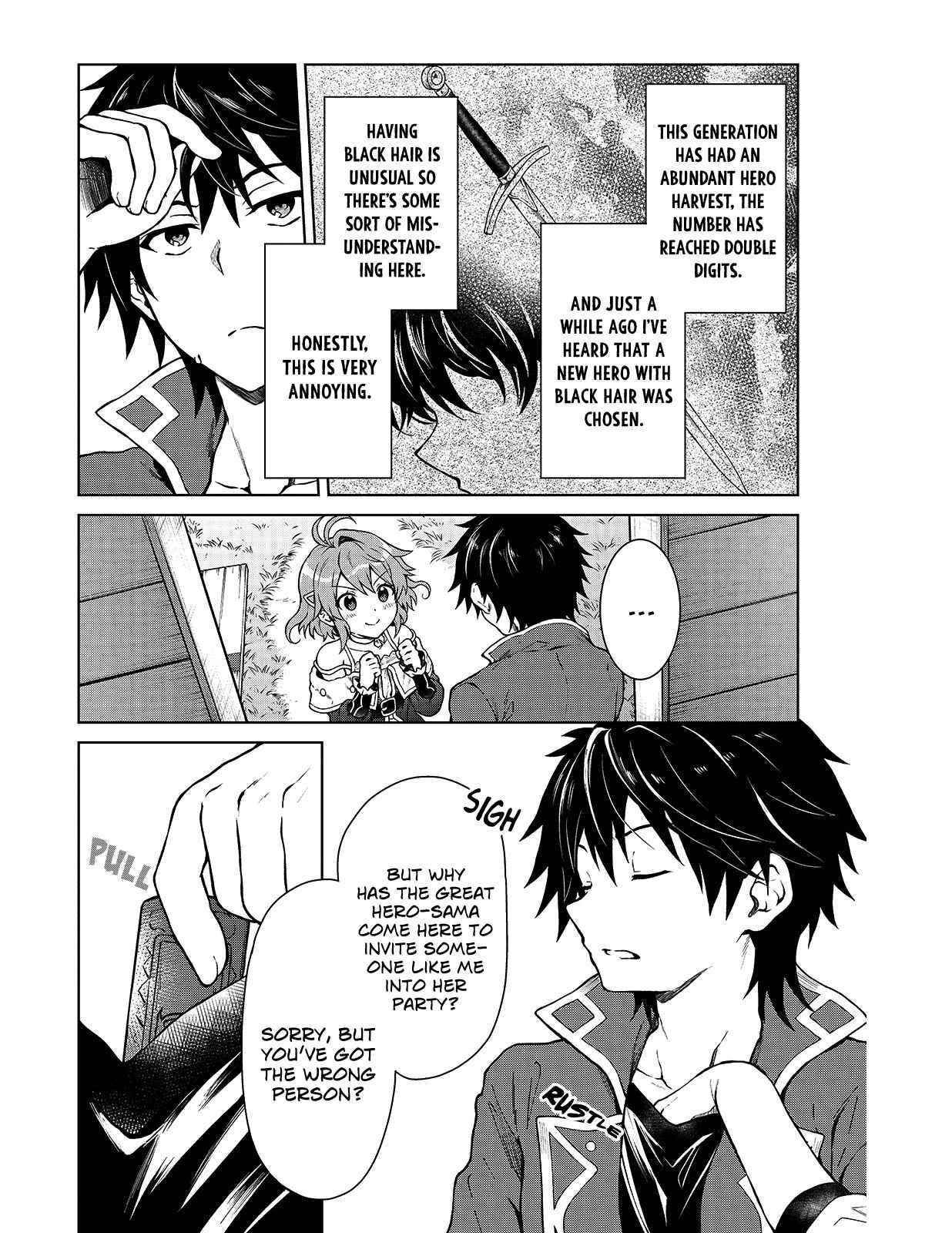I’m a D-Rank Adventurer, for Some Reason I Got Recruited Into a Hero Party, and Now the Princess Is Stalking Me Chapter 1 - Page 8 in English
