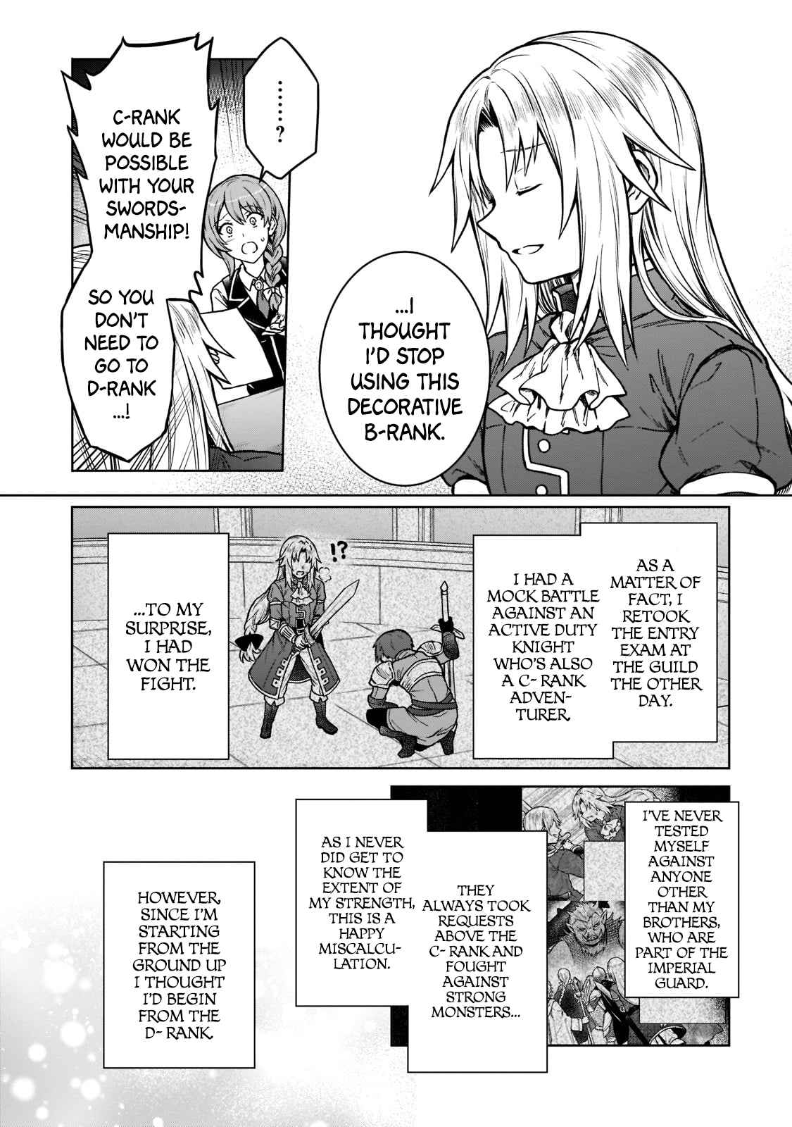 I’m a D-Rank Adventurer, for Some Reason I Got Recruited Into a Hero Party, and Now the Princess Is Stalking Me Chapter 14 - Page 14 in English