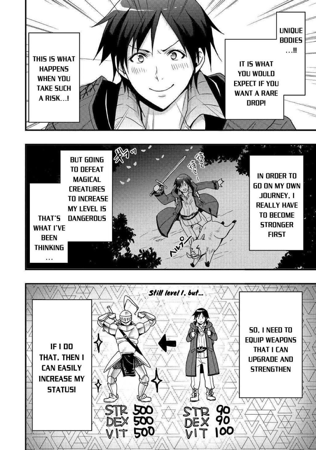 I Will Live Freely In Another World With Equipment Manufacturing Cheat Chapter 1.2 - Page 10 in English