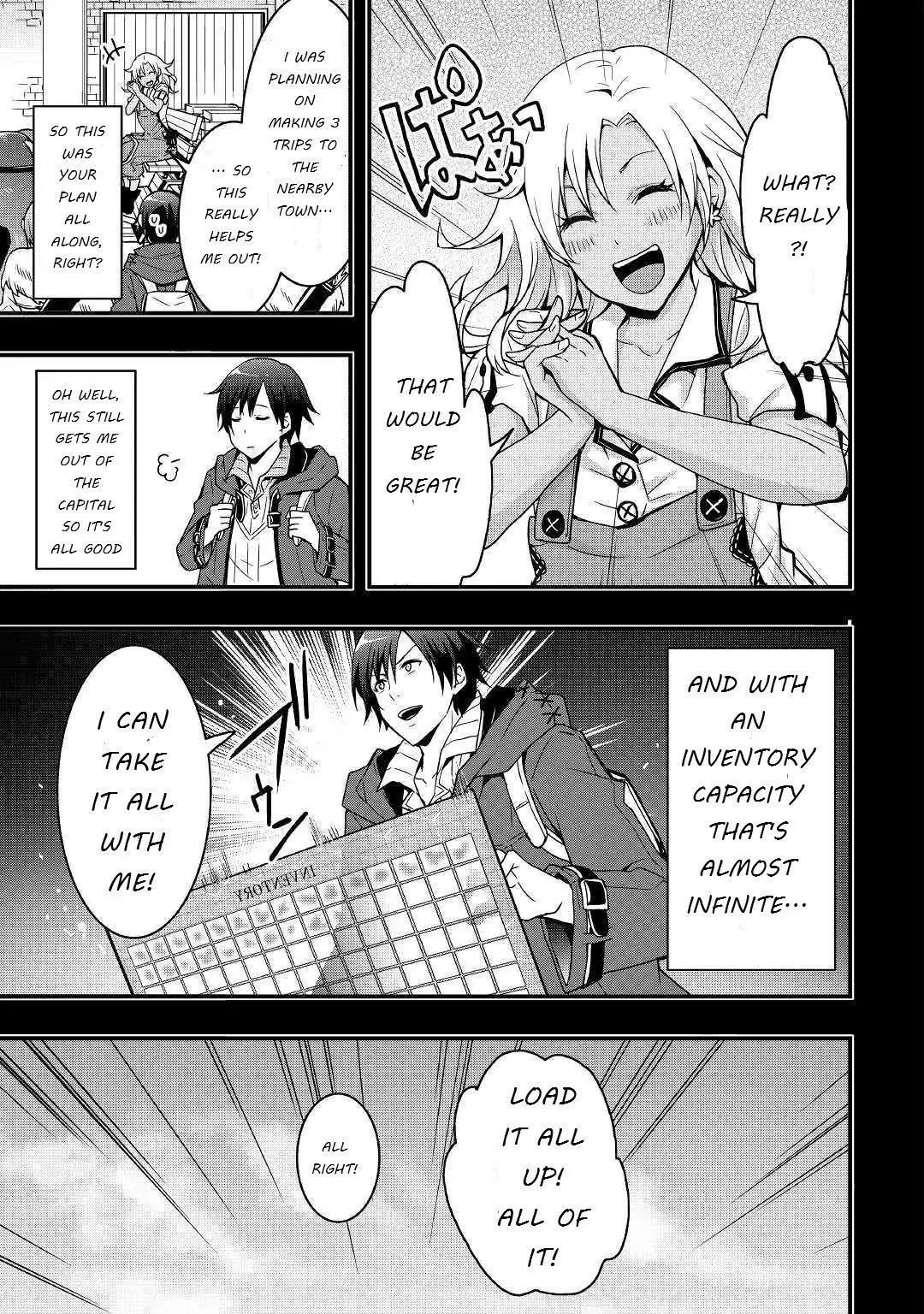 I Will Live Freely In Another World With Equipment Manufacturing Cheat Chapter 3 - Page 7 in English