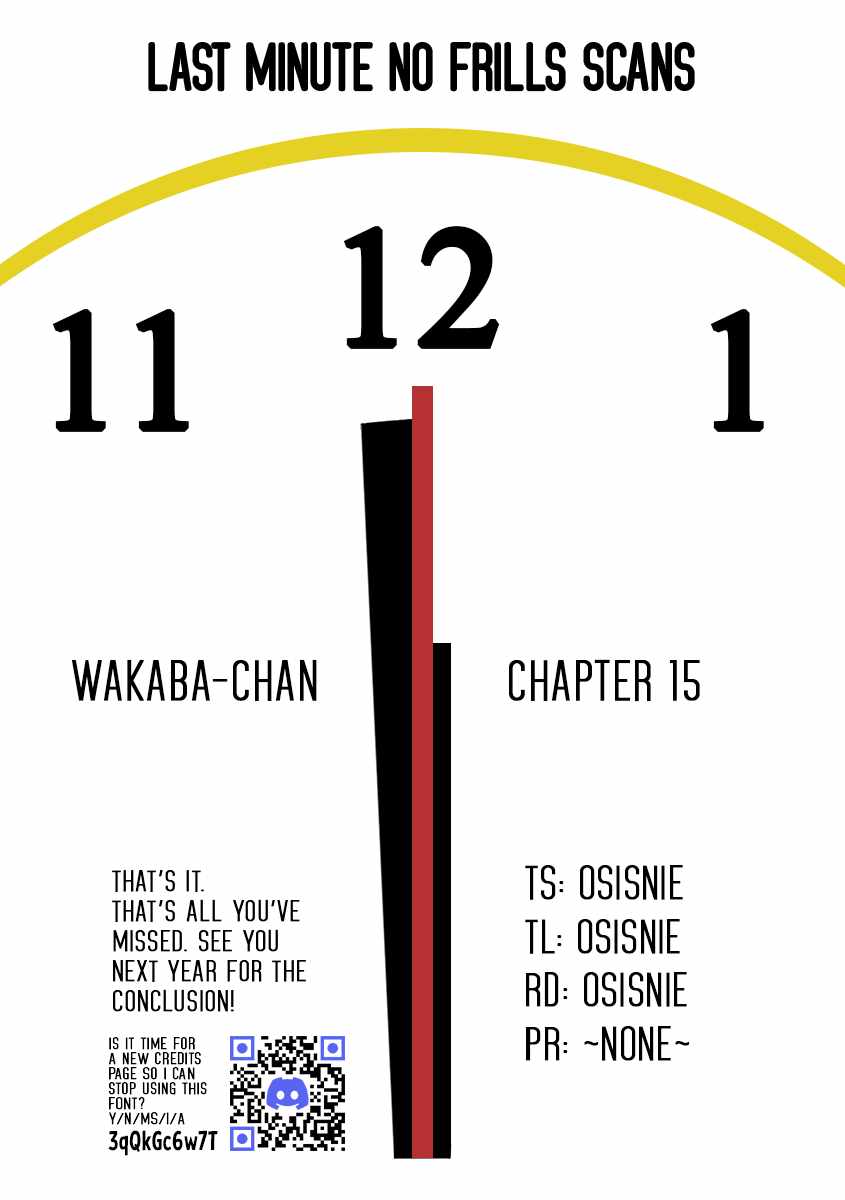 Wakaba-chan Wants to Make It Clear Chapter 15 - Page 11 in English