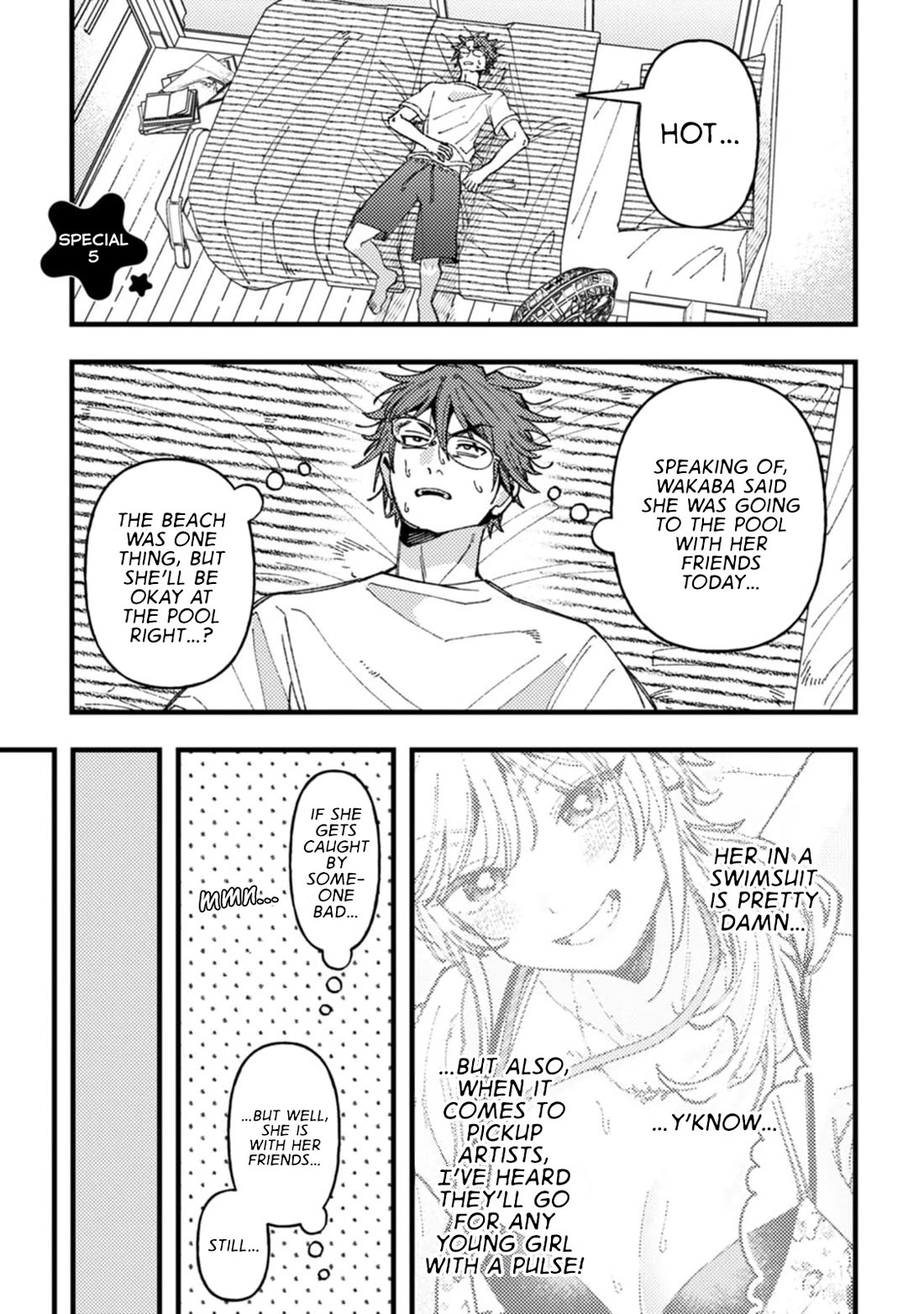Wakaba-chan Wants to Make It Clear Chapter 19.5 - Page 10 in English