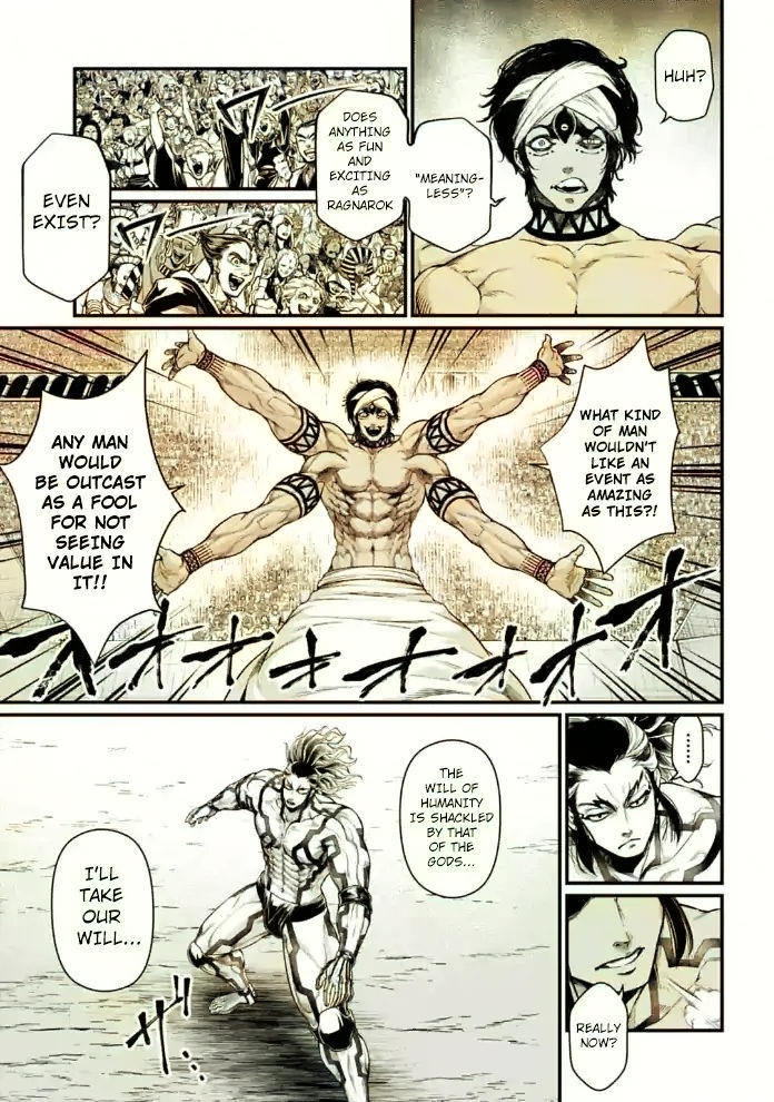 SHUUMATSU NO VALKYRIE Chapter 32 - Page 35 in English