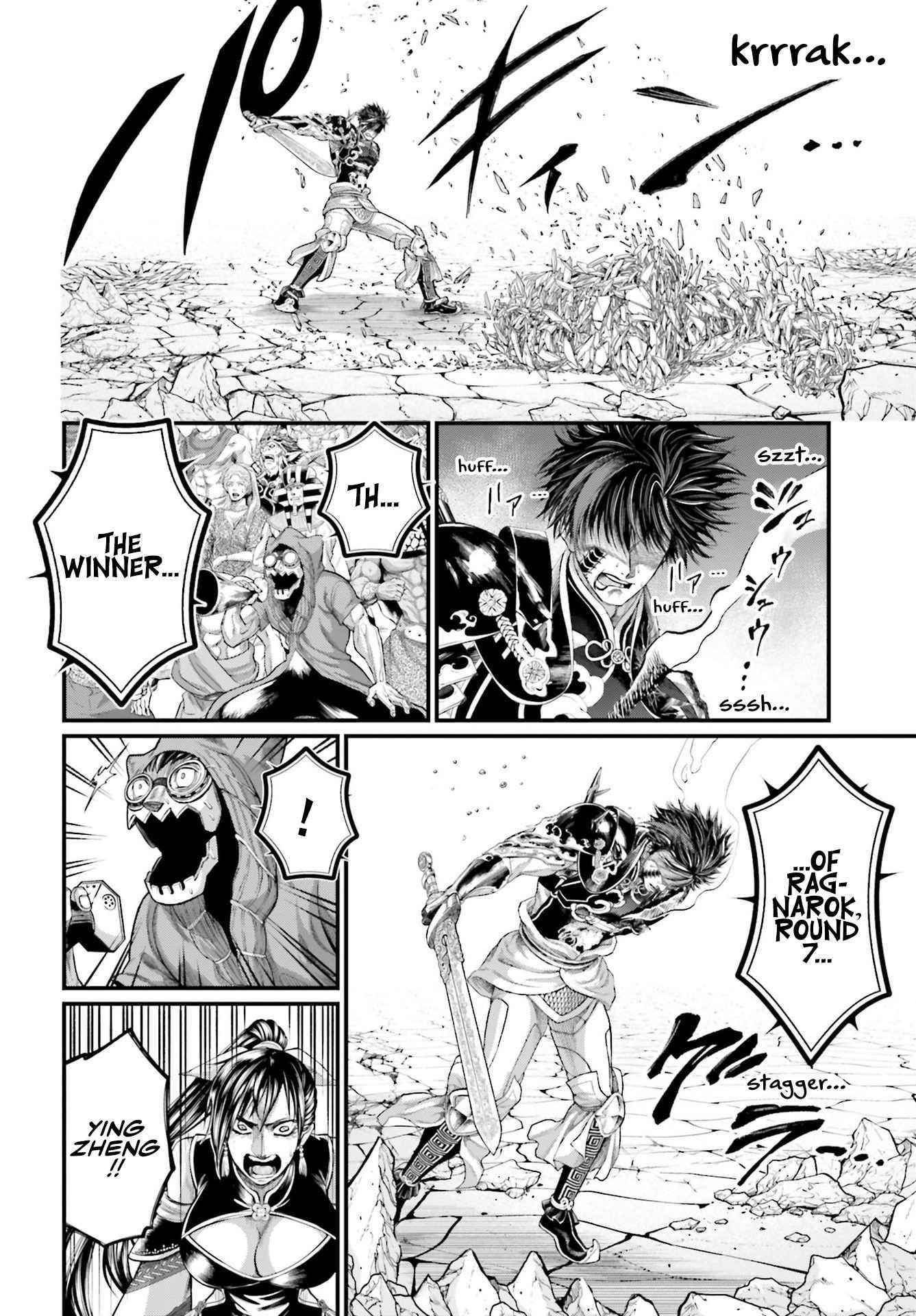 SHUUMATSU NO VALKYRIE Chapter 64 - Page 34 in English