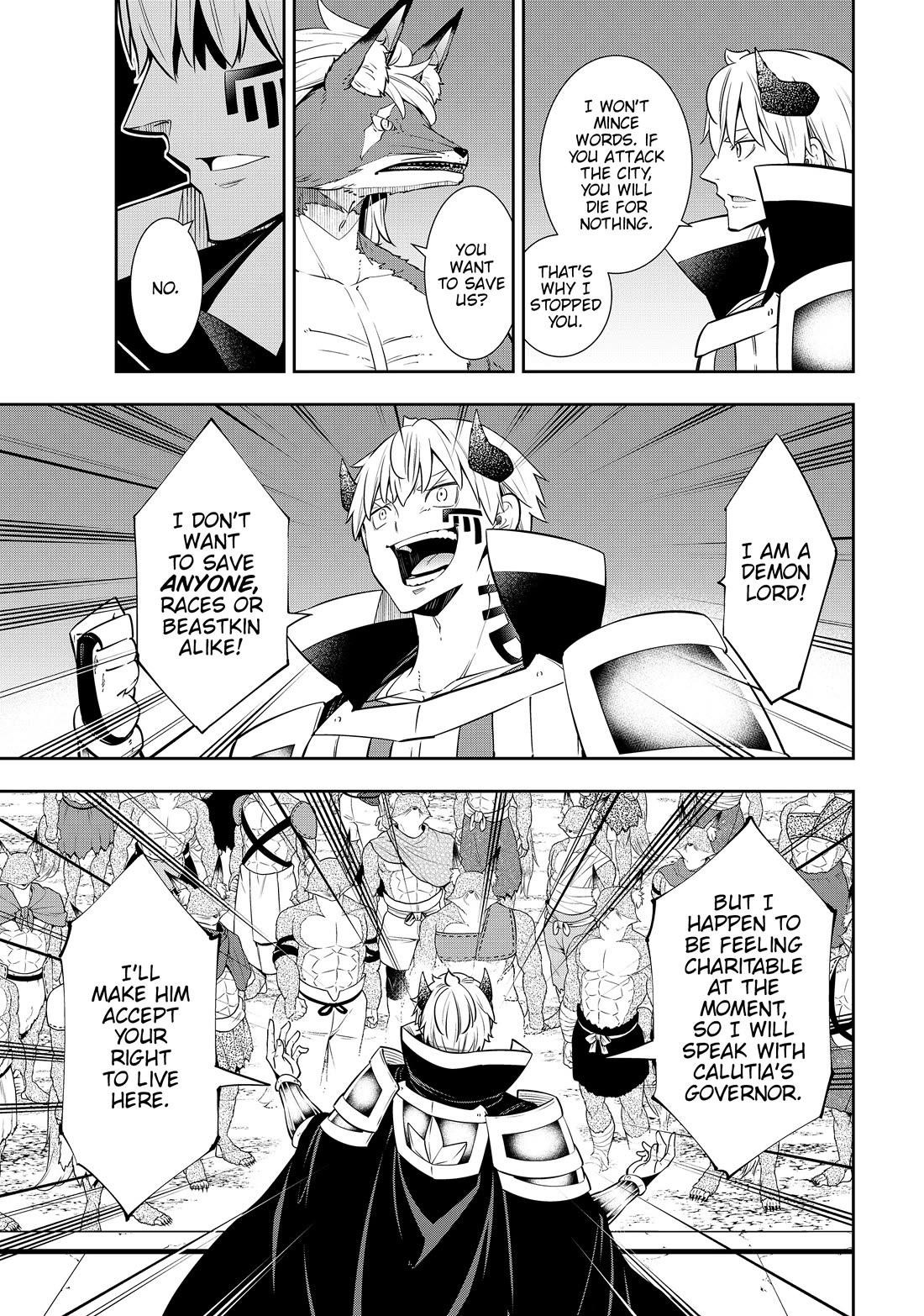 Isekai Maou To Shoukan Shoujo Dorei Majutsu Chapter 122 - Page 17 in English