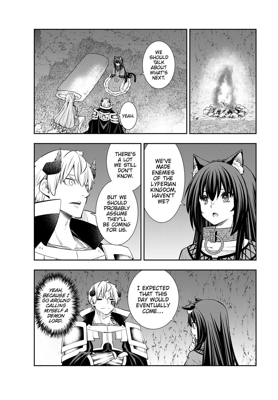 Isekai Maou To Shoukan Shoujo Dorei Majutsu Chapter 129 - Page 23 in English