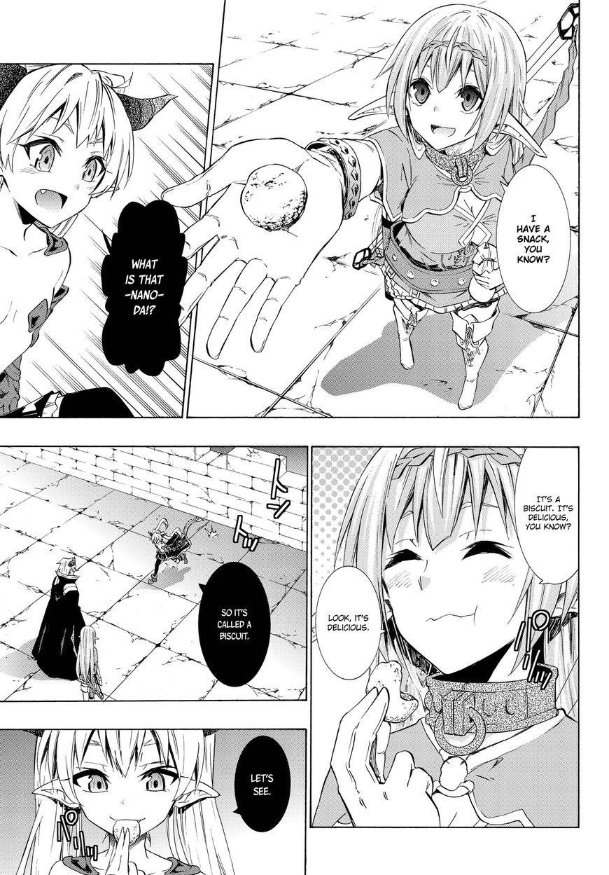 Isekai Maou To Shoukan Shoujo Dorei Majutsu Chapter 27.2 - Page 8 in English