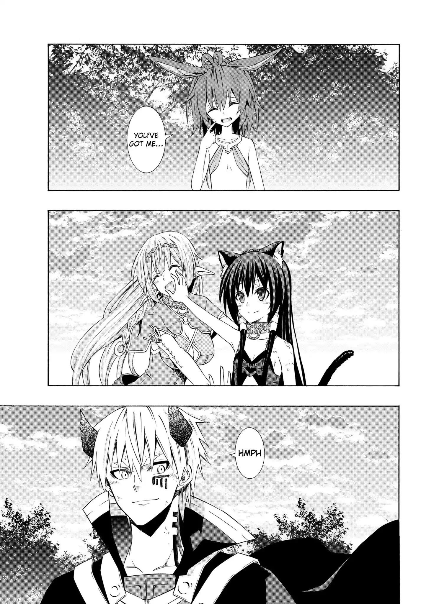 Isekai Maou To Shoukan Shoujo Dorei Majutsu Chapter 38.2 - Page 14 in English