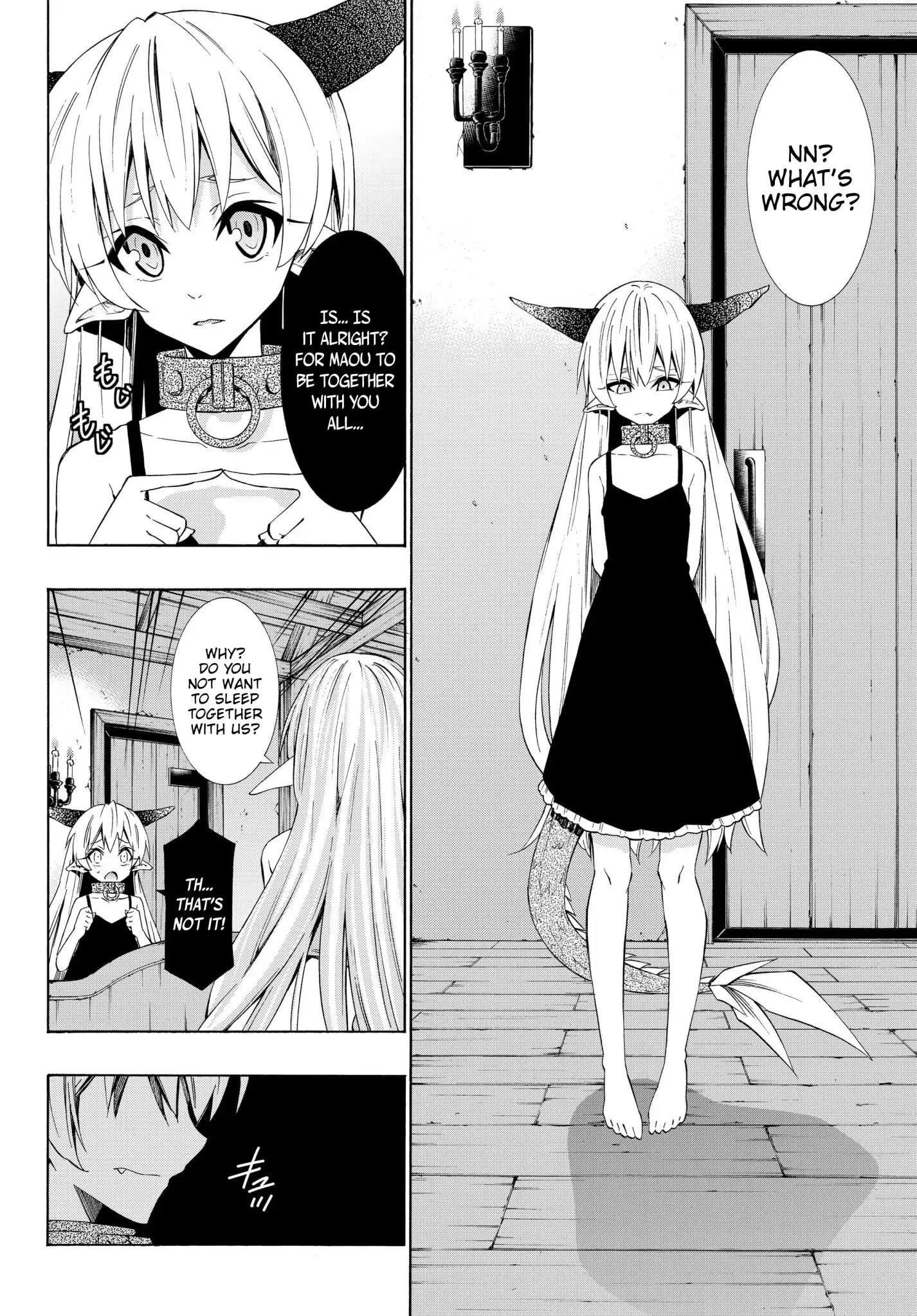 Isekai Maou To Shoukan Shoujo Dorei Majutsu Chapter 39.1 - Page 9 in English