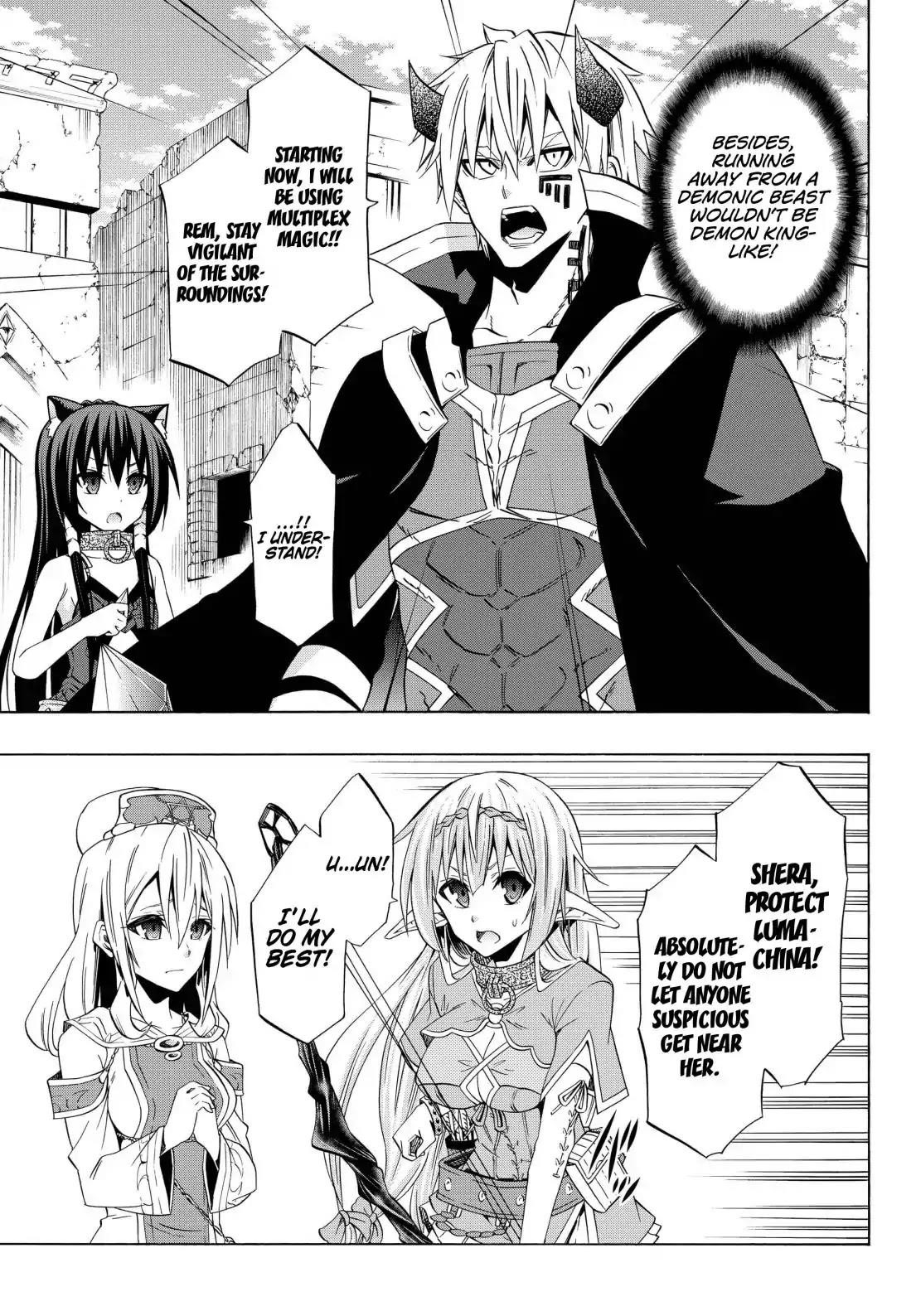 Isekai Maou To Shoukan Shoujo Dorei Majutsu Chapter 45.1 - Page 7 in English