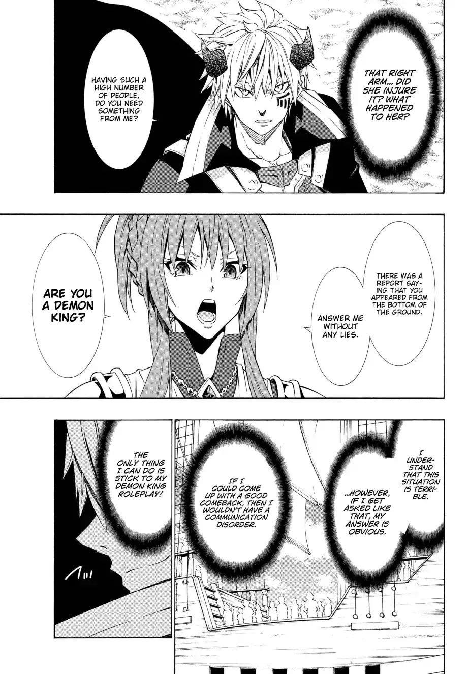 Isekai Maou To Shoukan Shoujo Dorei Majutsu Chapter 52.1 - Page 13 in English