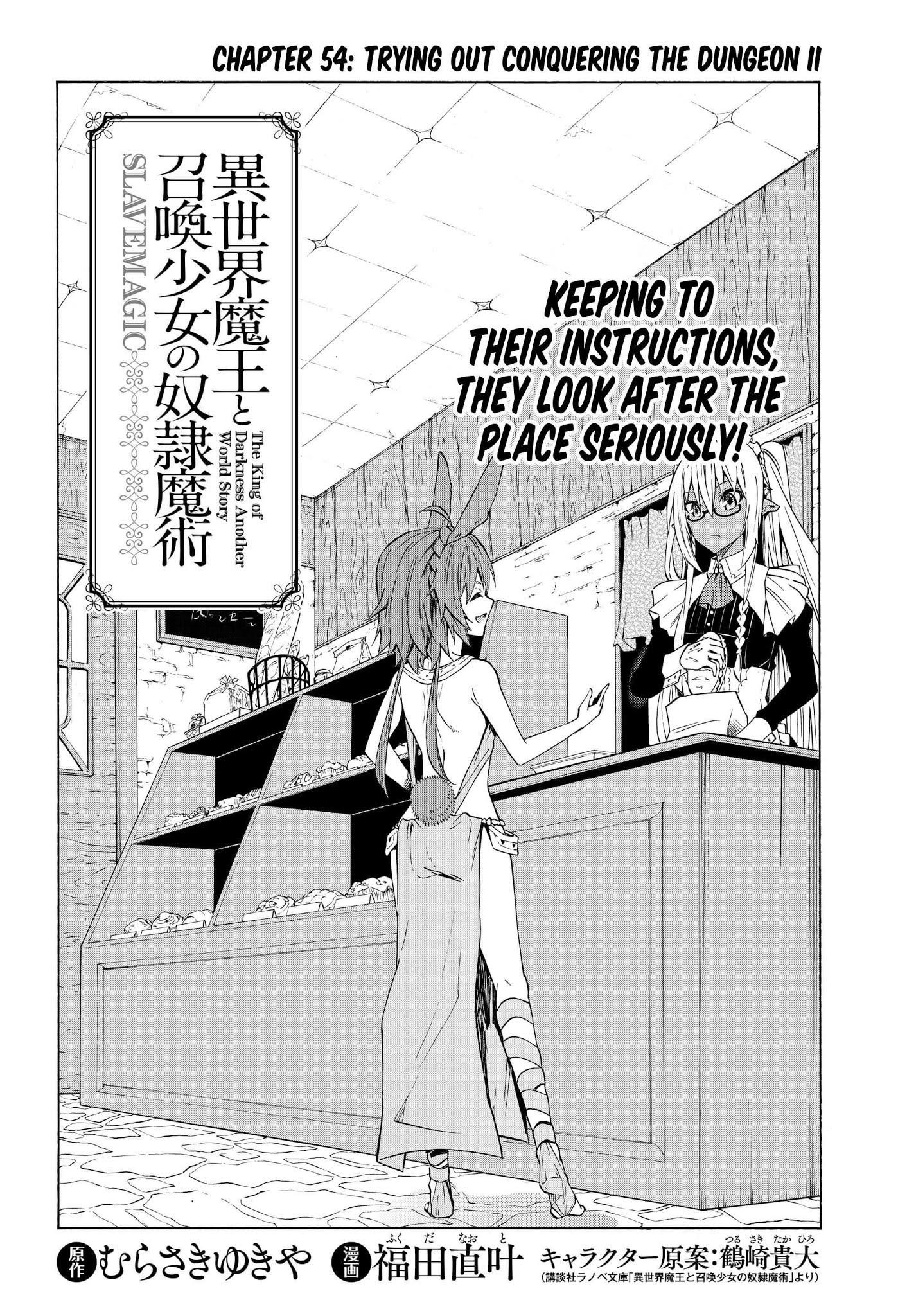 Isekai Maou To Shoukan Shoujo Dorei Majutsu Chapter 54.1 - Page 6 in English