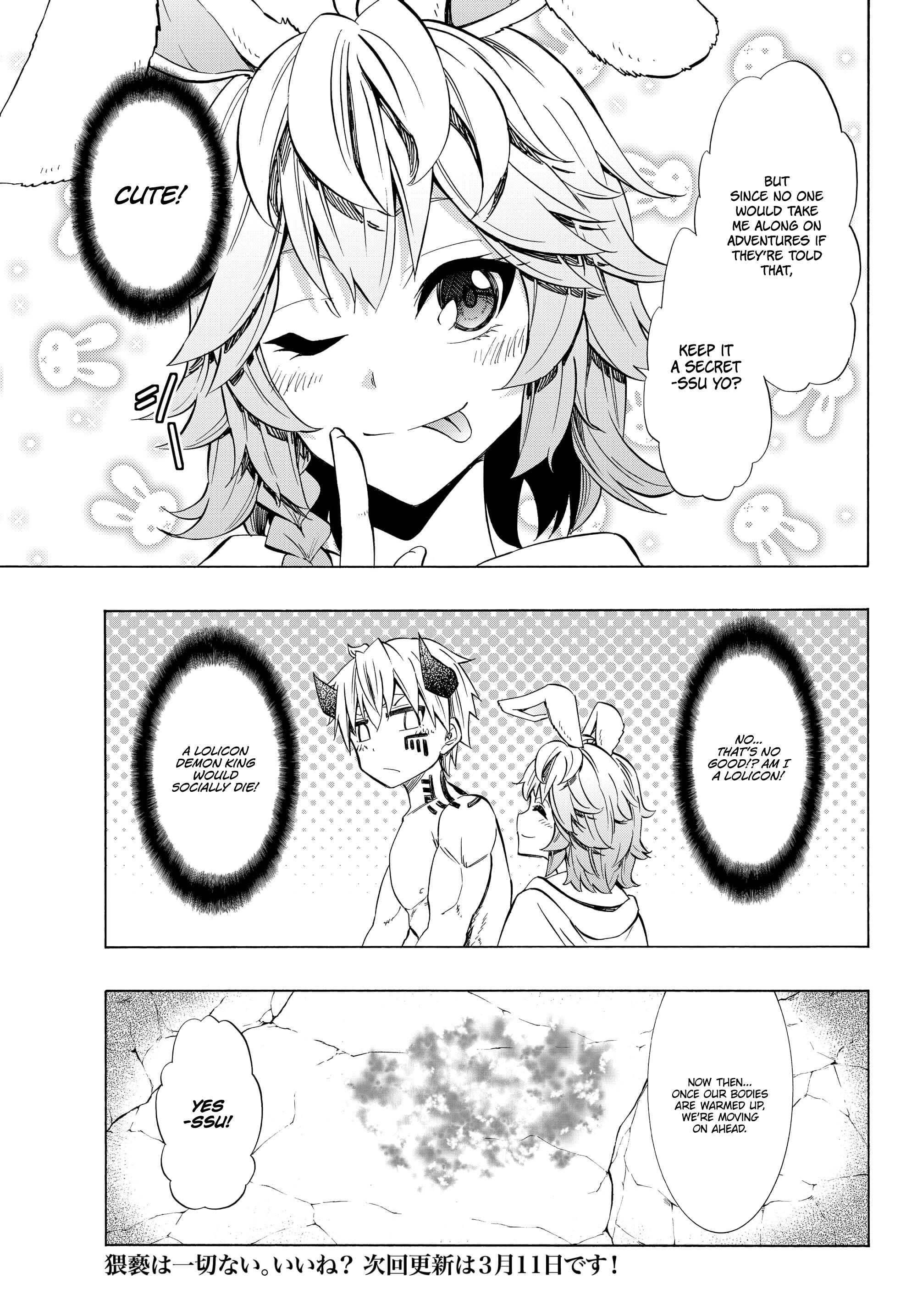 Isekai Maou To Shoukan Shoujo Dorei Majutsu Chapter 55.1 - Page 15 in English